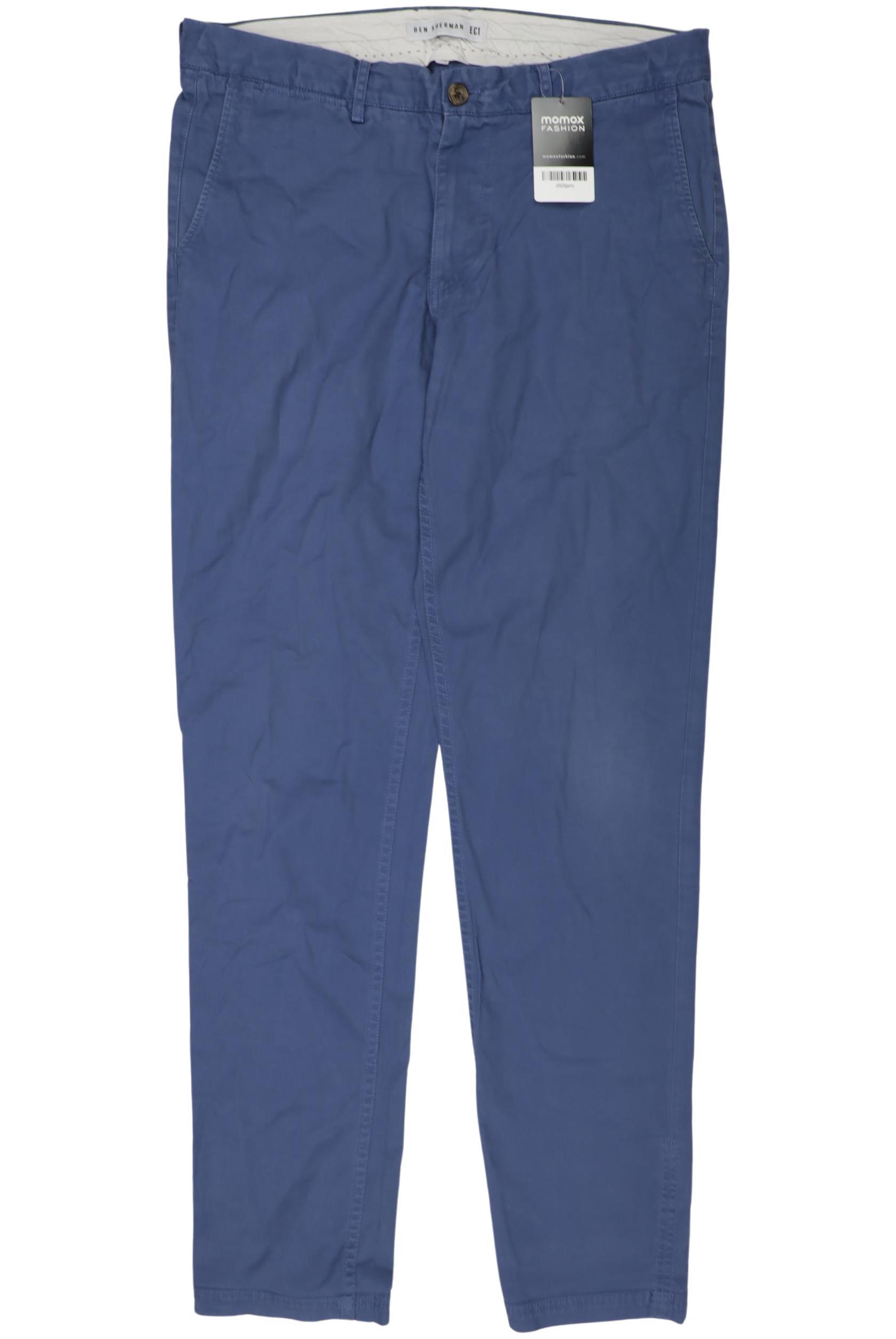 

Ben Sherman Herren Stoffhose, blau, Gr. 34