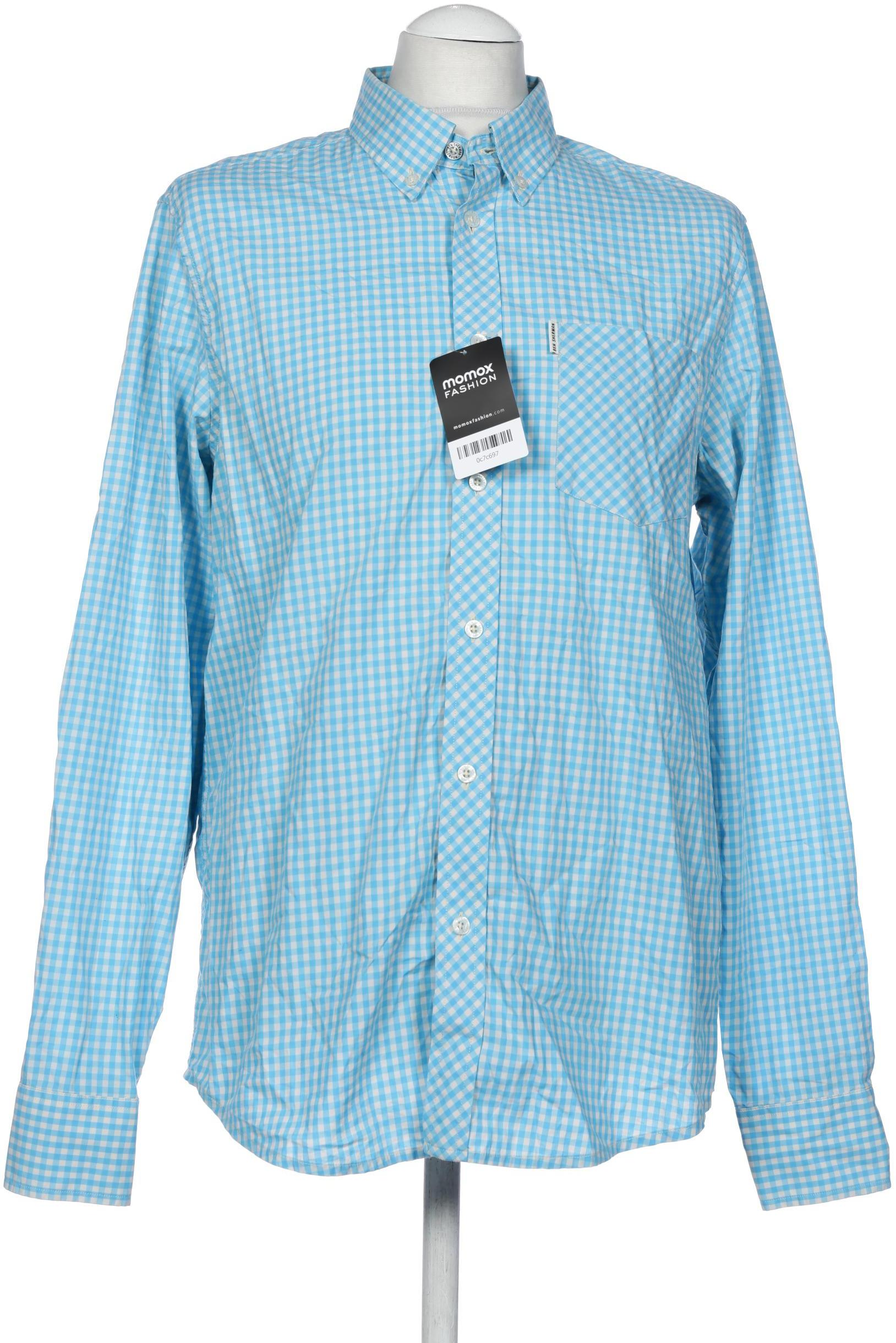 

Ben Sherman Herren Hemd, blau, Gr. 52