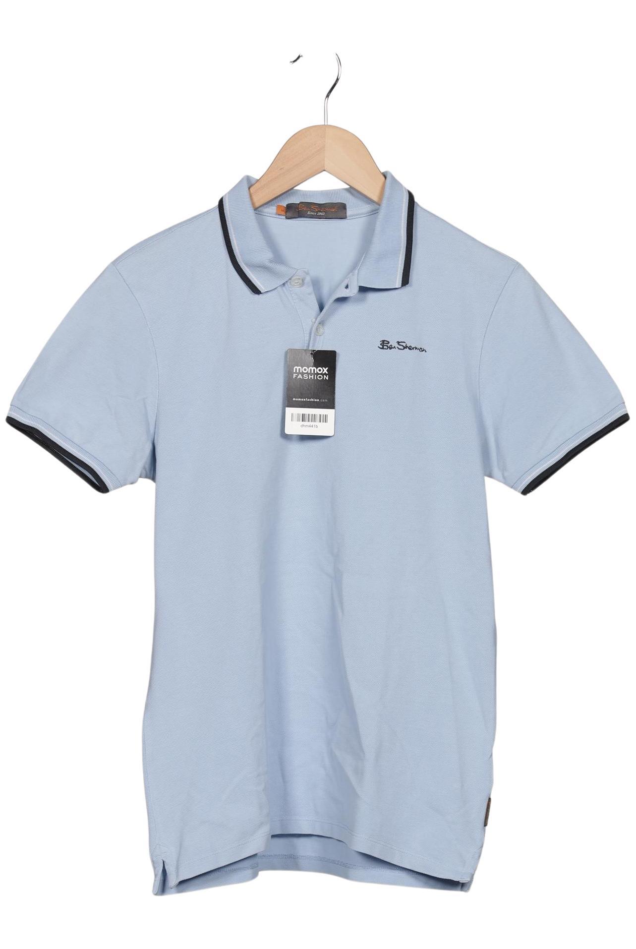 Thumbnail - Ben Sherman Herren Poloshirt, hellblau, Gr. 48