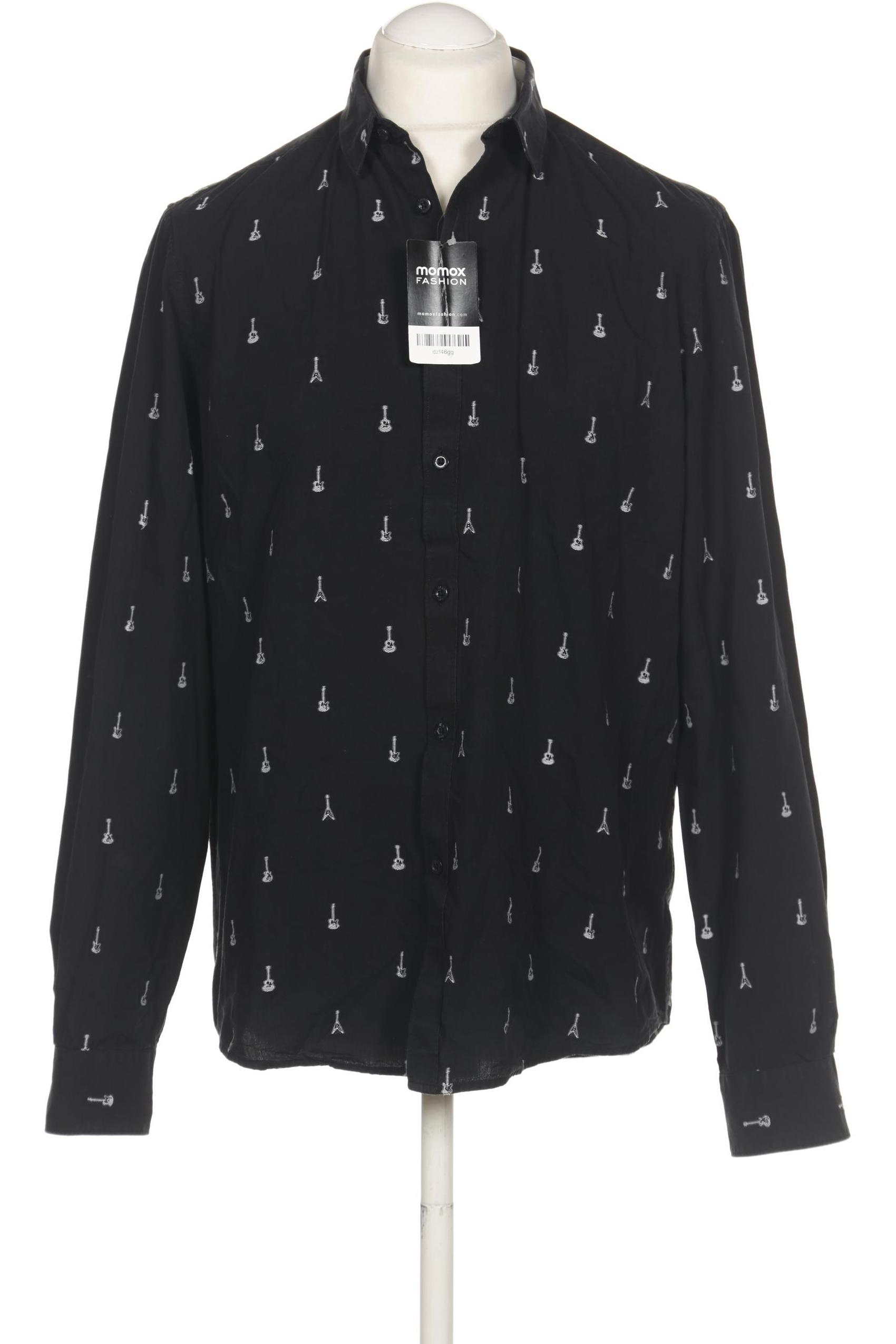

Ben Sherman Herren Hemd, schwarz, Gr. 52