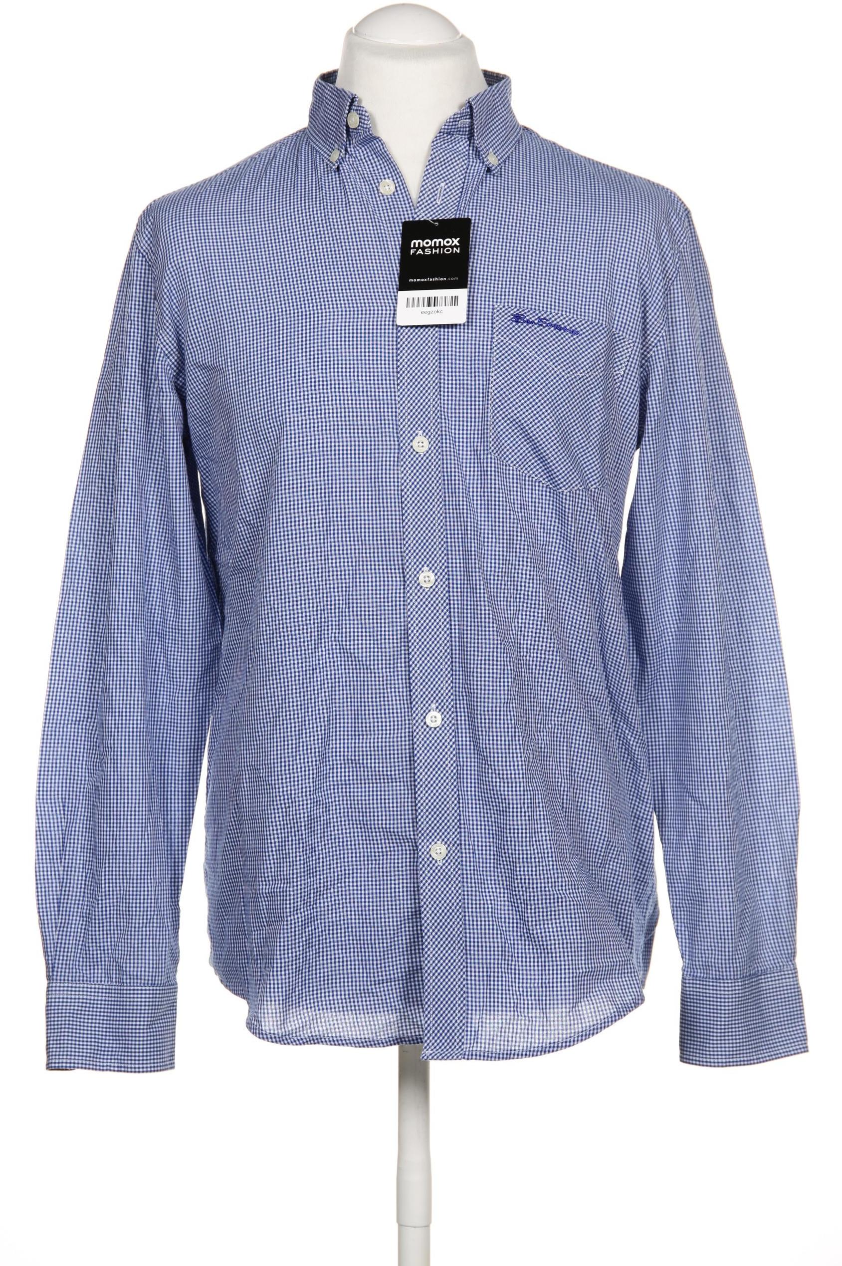 

Ben Sherman Herren Hemd, blau, Gr. 48