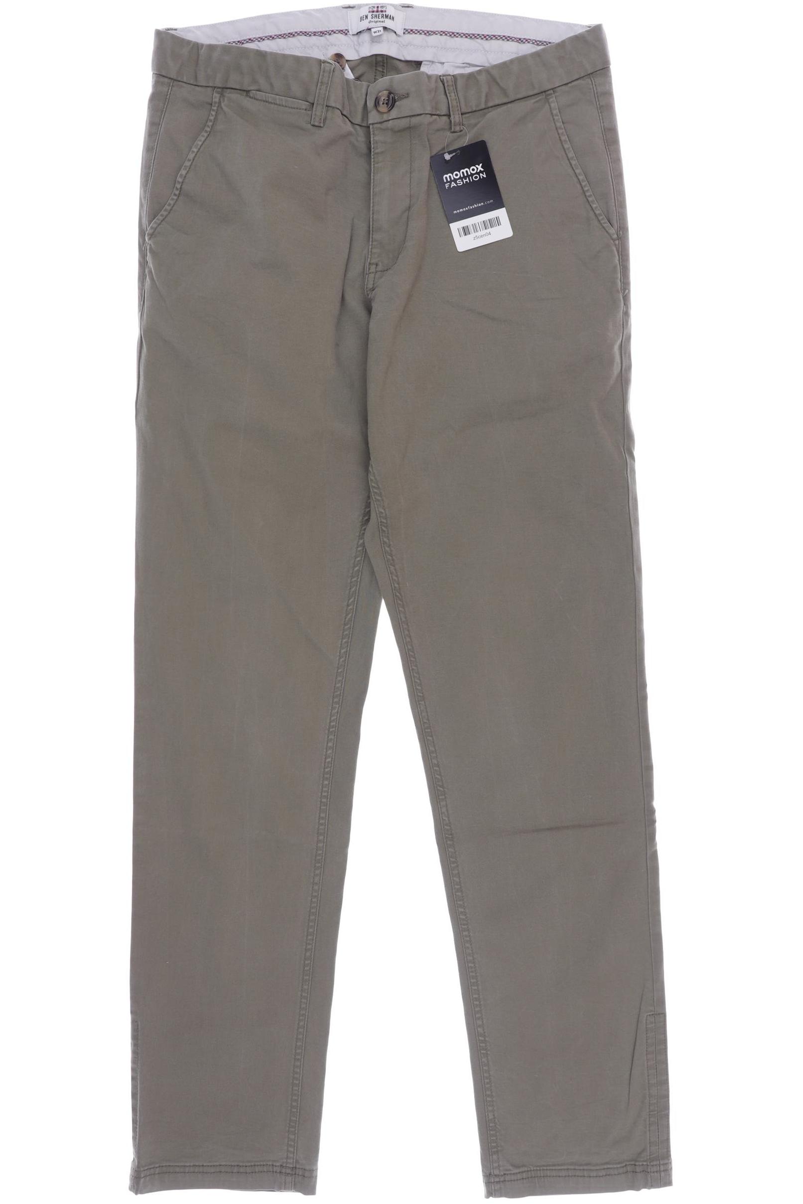 

Ben Sherman Herren Stoffhose, grün, Gr. 31