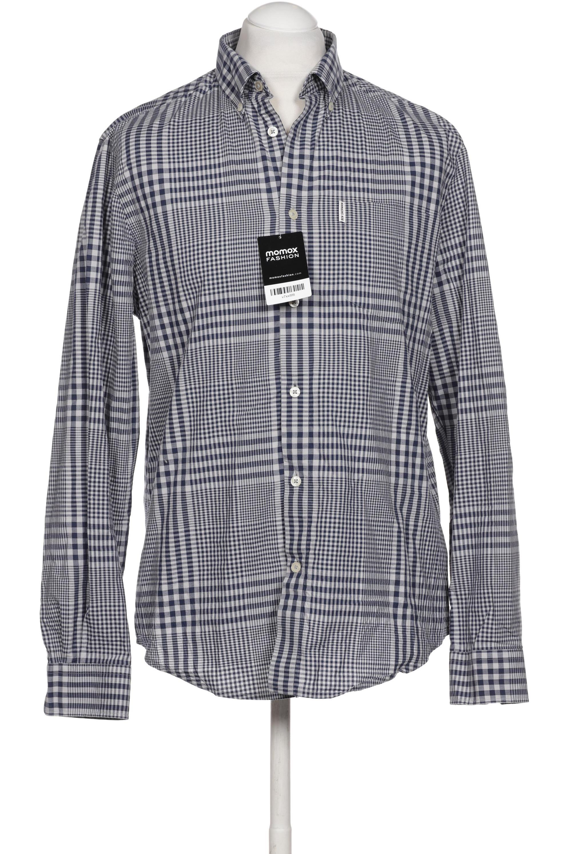 

Ben Sherman Herren Hemd, grau, Gr. 52