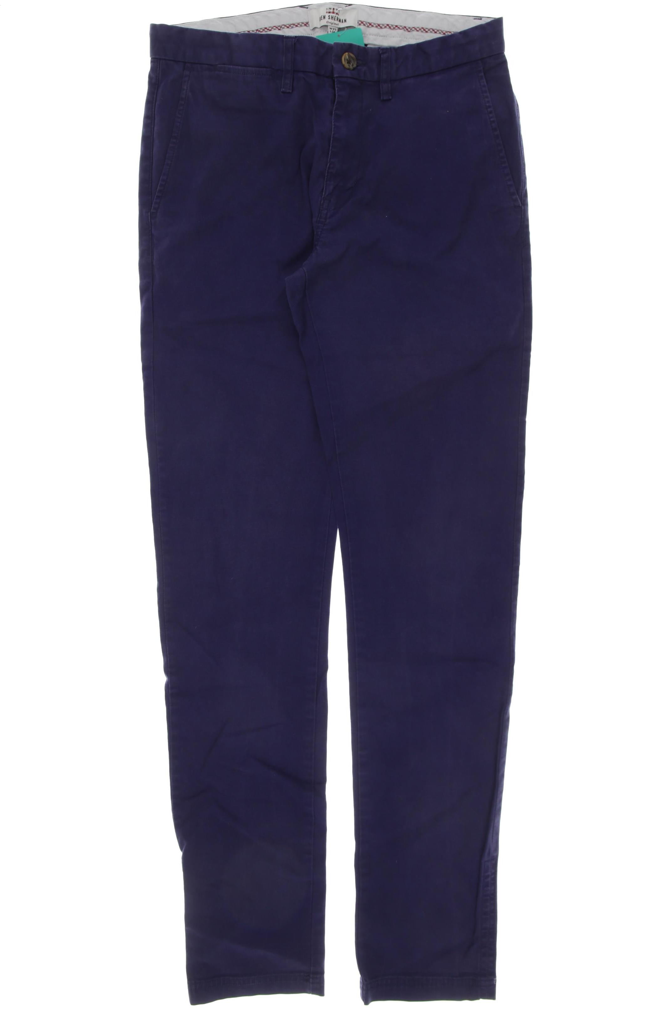 

Ben Sherman Herren Stoffhose, blau, Gr. 30