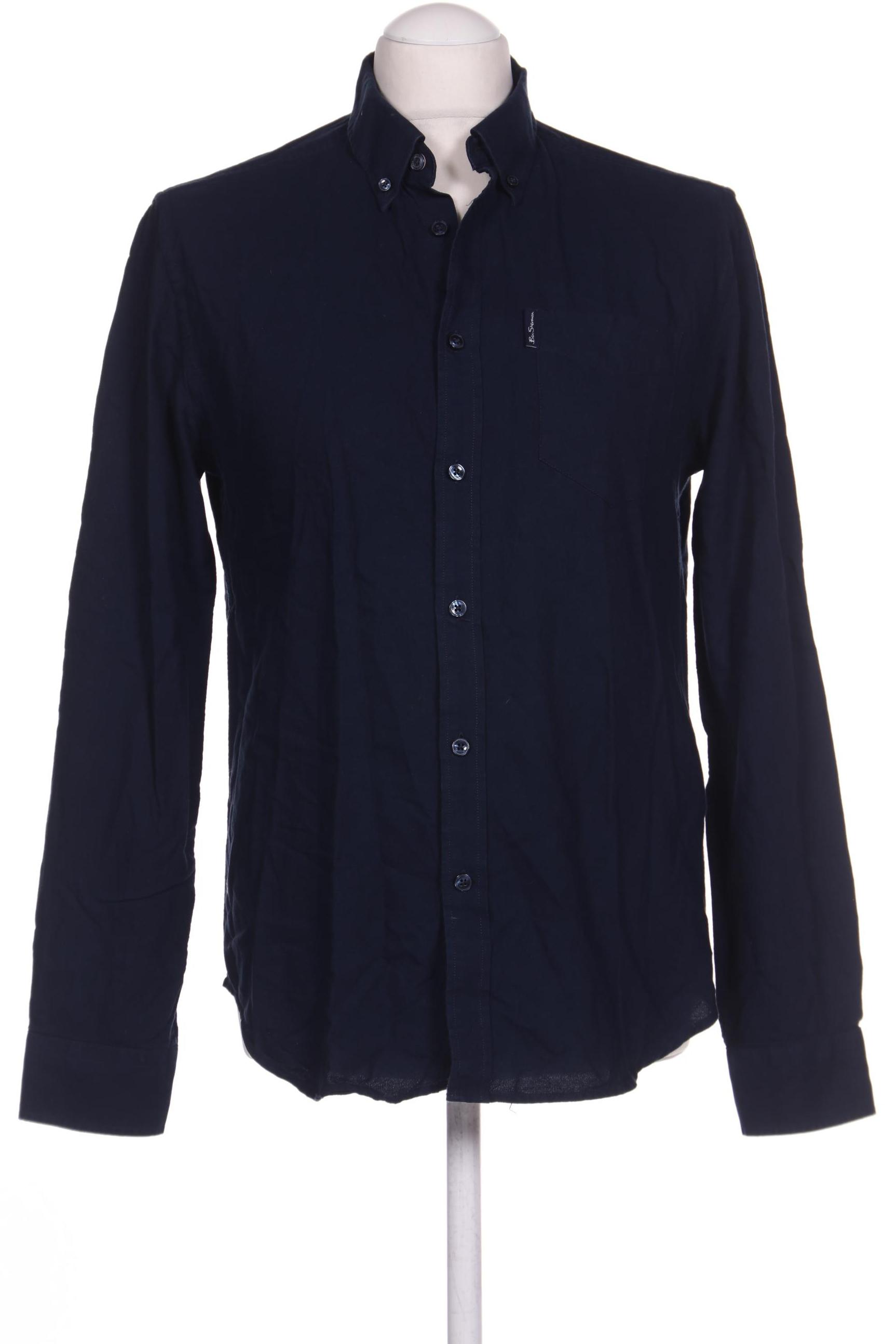 

Ben Sherman Herren Hemd, marineblau