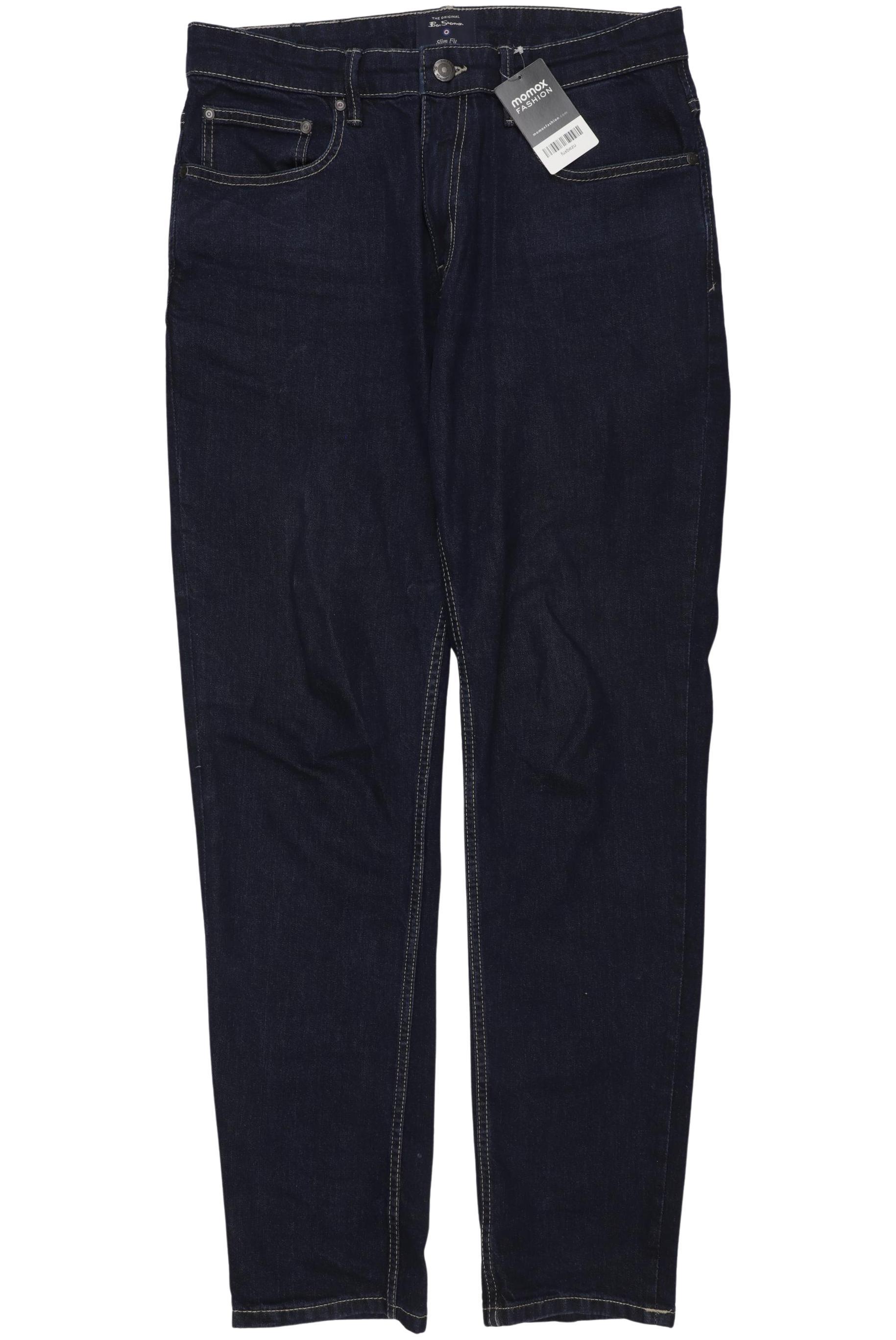 

Ben Sherman Herren Jeans, marineblau, Gr. 34