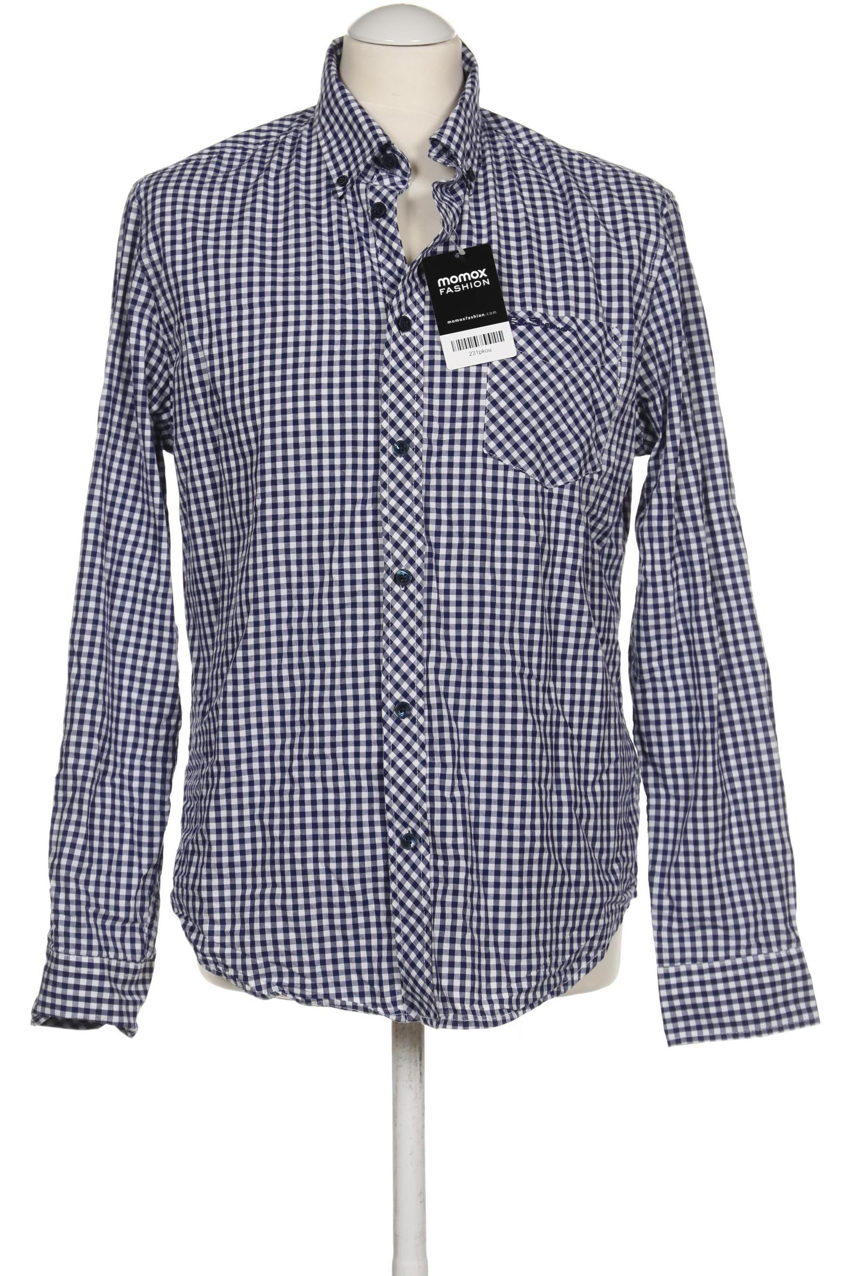 

Ben Sherman Herren Hemd, blau, Gr. 48