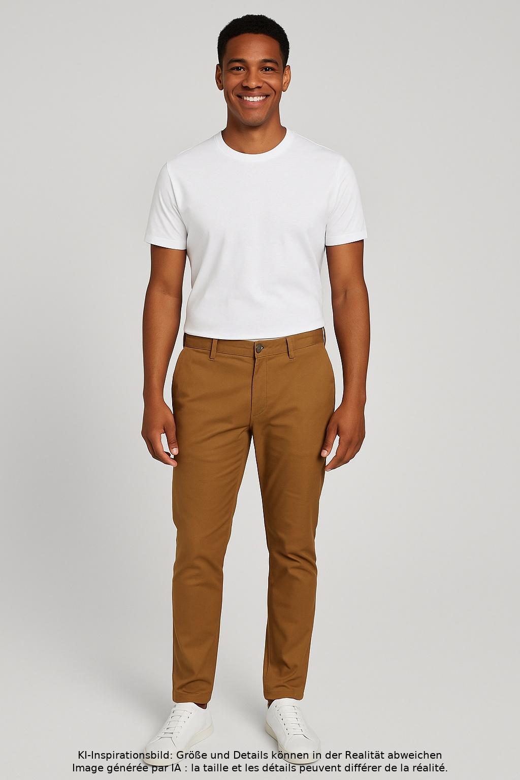 

Ben Sherman Herren Stoffhose, braun, Gr. 34