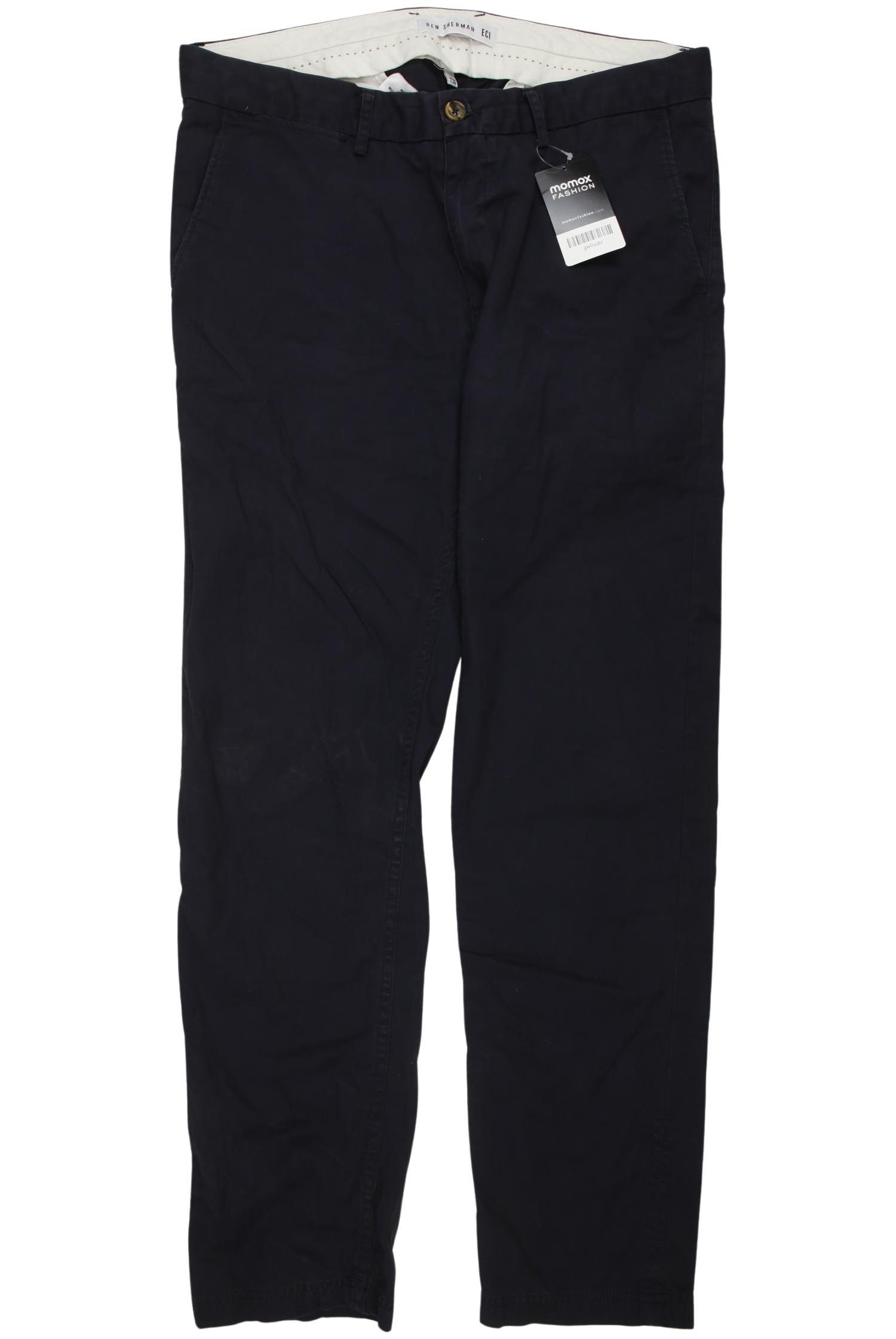 

Ben Sherman Herren Stoffhose, marineblau, Gr. 34