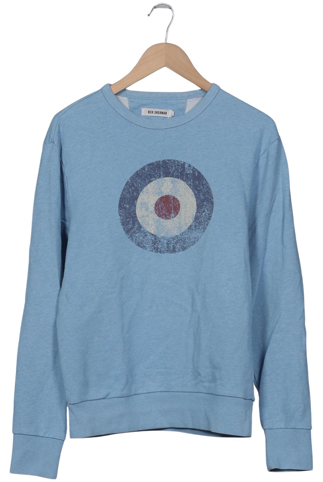 Thumbnail - Ben Sherman Herren Sweatshirt, hellblau, Gr. 46