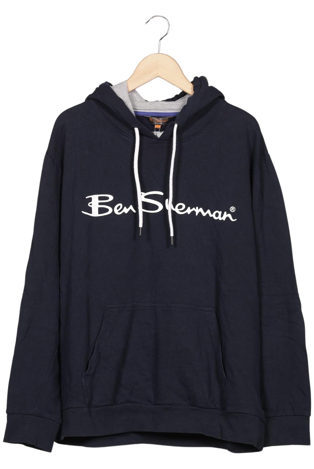 Thumbnail - Ben Sherman Herren Kapuzenpullover, marineblau, Gr. 56