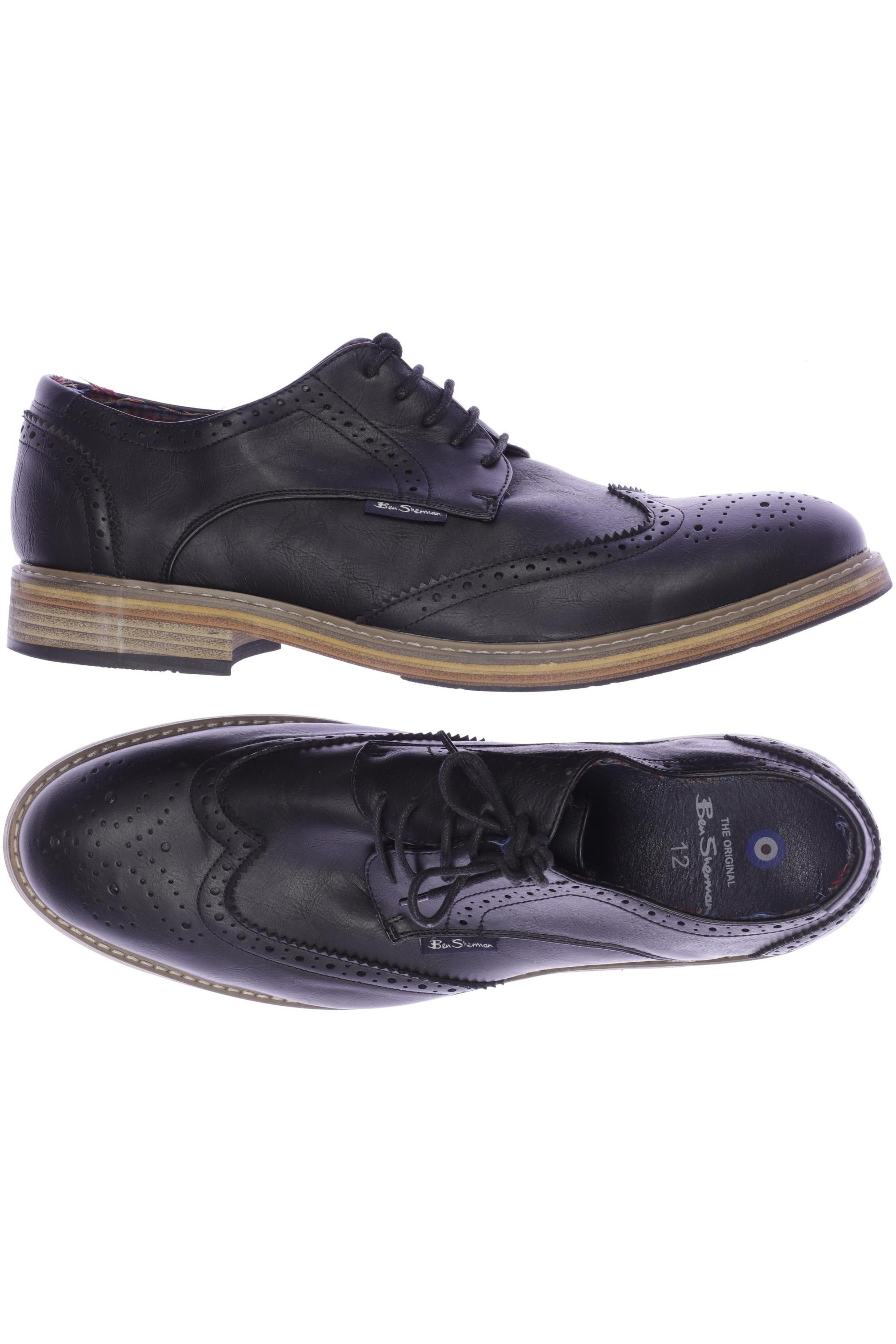 

Ben Sherman Herren Halbschuh, schwarz, Gr. 12