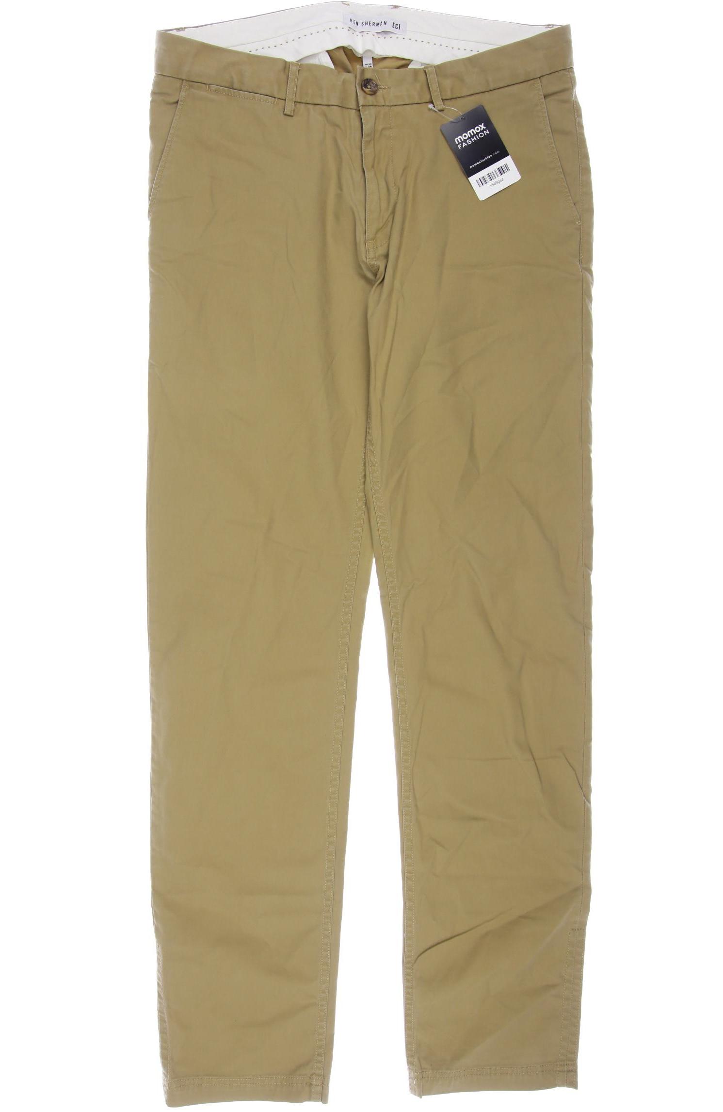 

Ben Sherman Herren Stoffhose, grün, Gr. 33