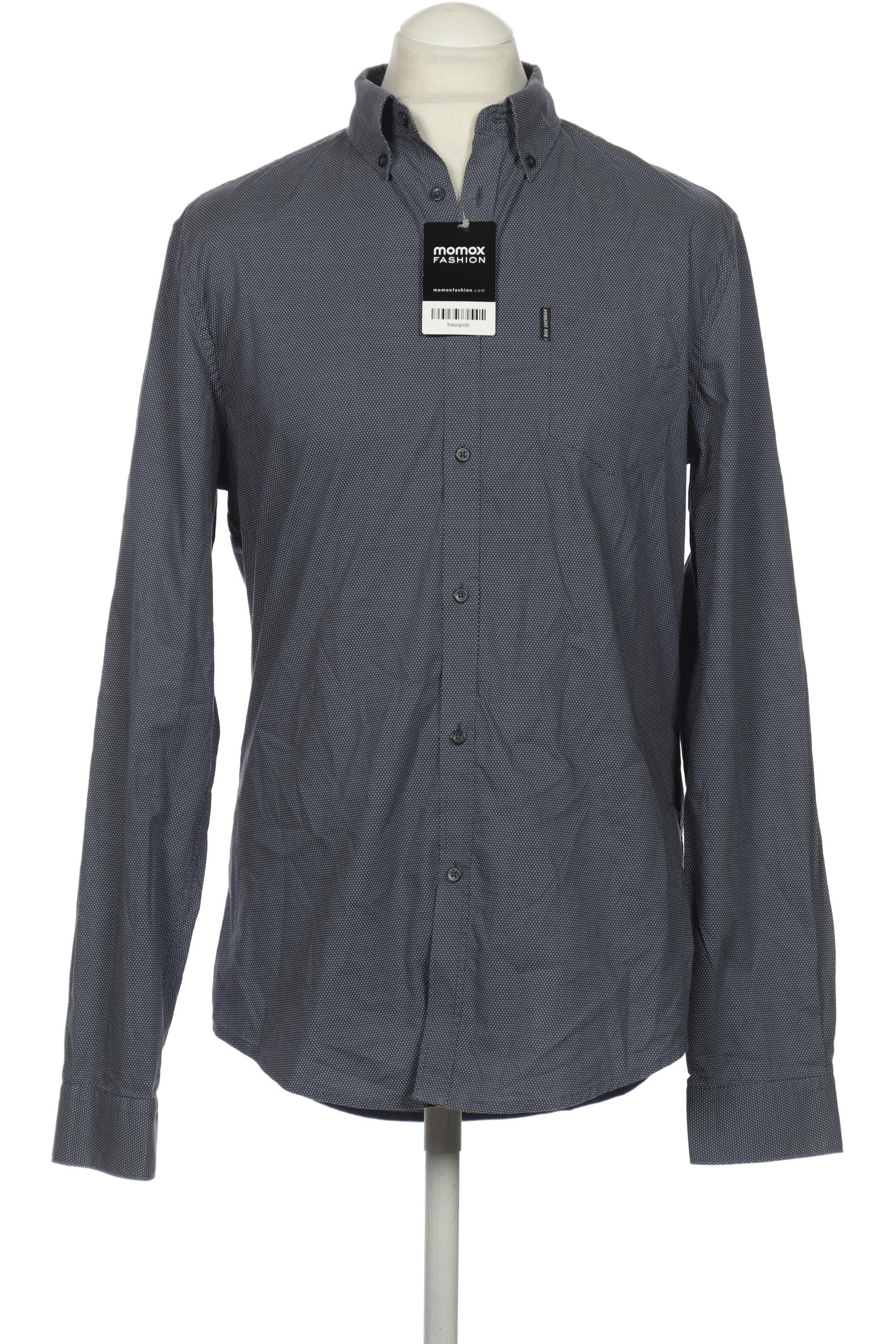 

Ben Sherman Herren Hemd, marineblau