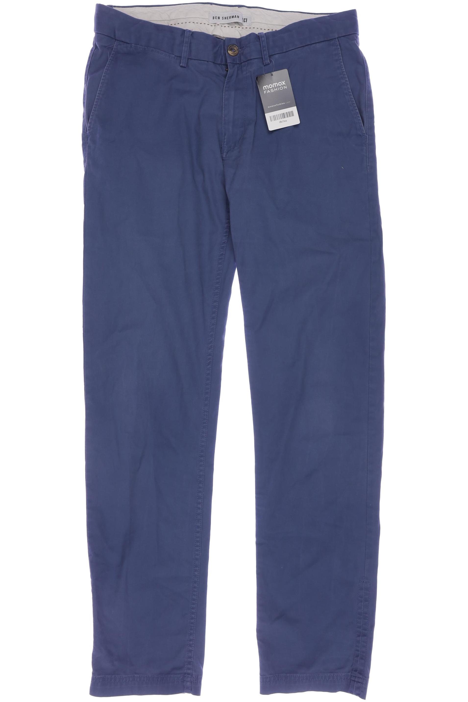 

Ben Sherman Herren Stoffhose, blau, Gr. 32