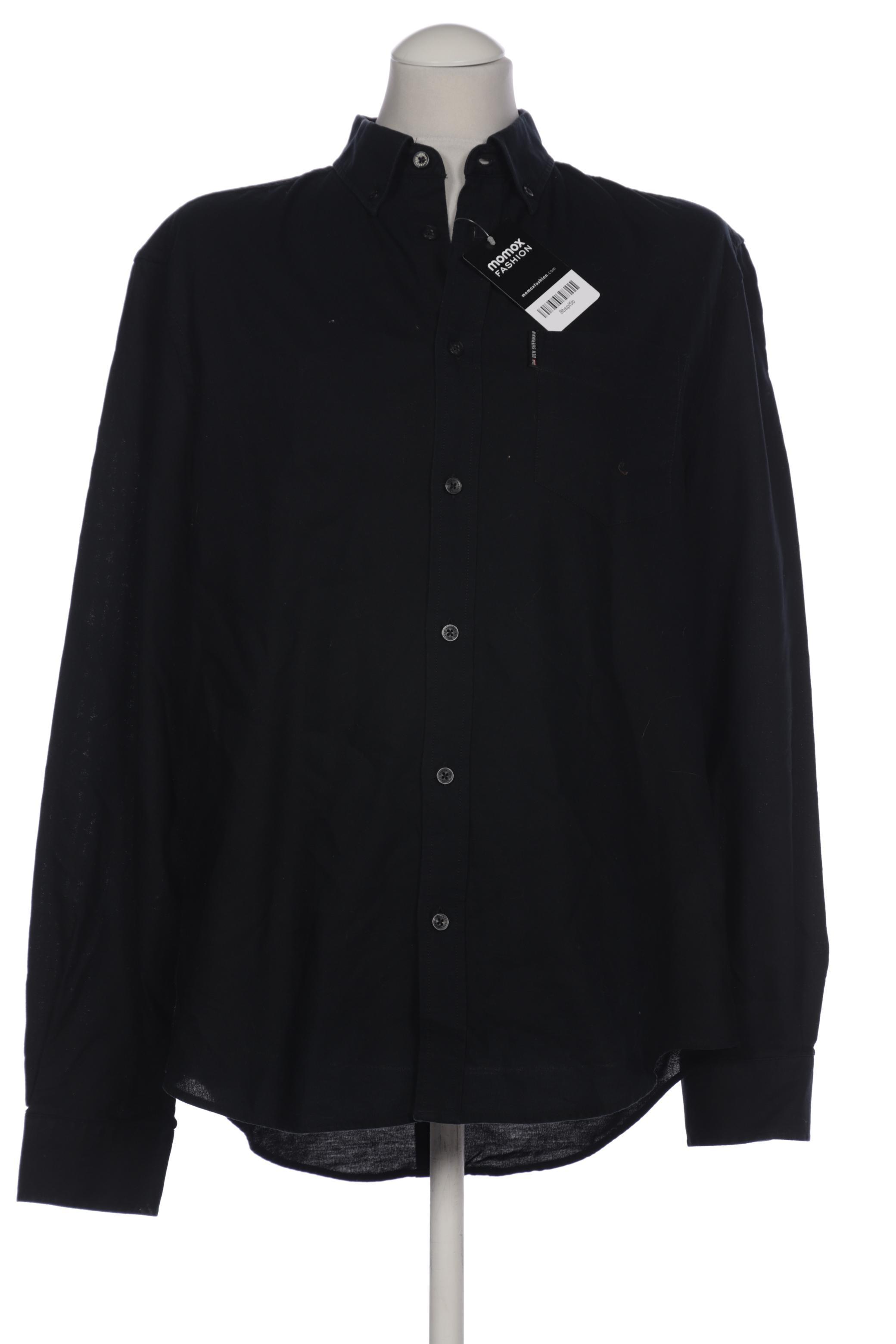 

Ben Sherman Herren Hemd, schwarz, Gr. 48