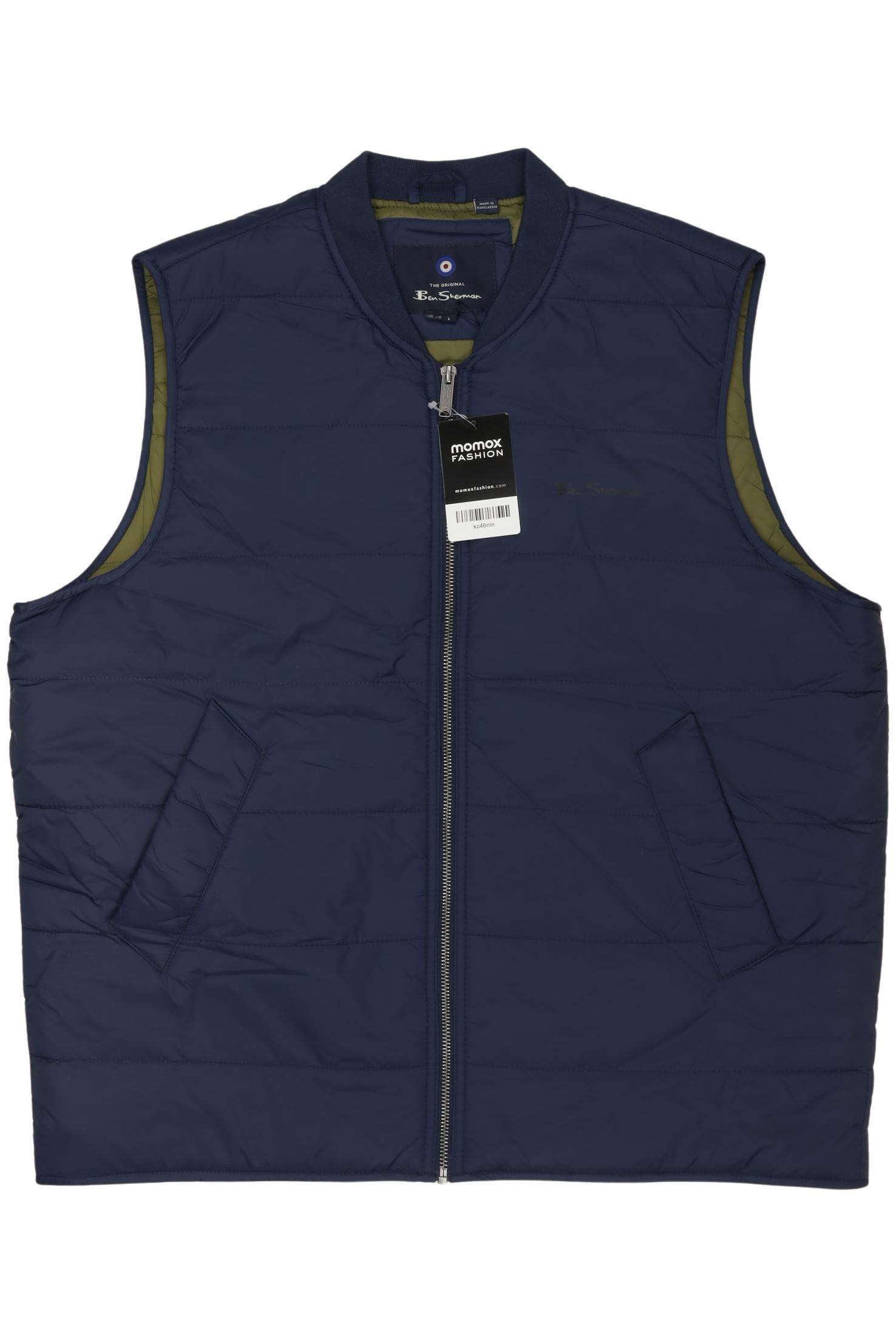 Thumbnail - Ben Sherman Herren Weste, marineblau, Gr. 52