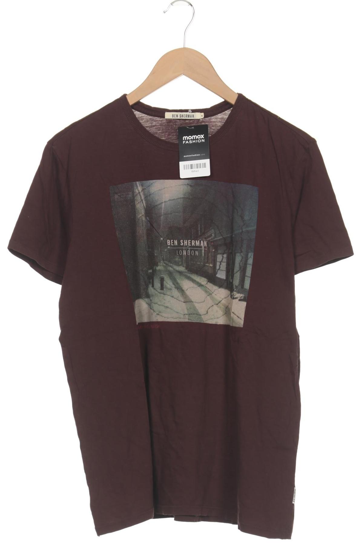 

Ben Sherman Herren T-Shirt, bordeaux, Gr. 48