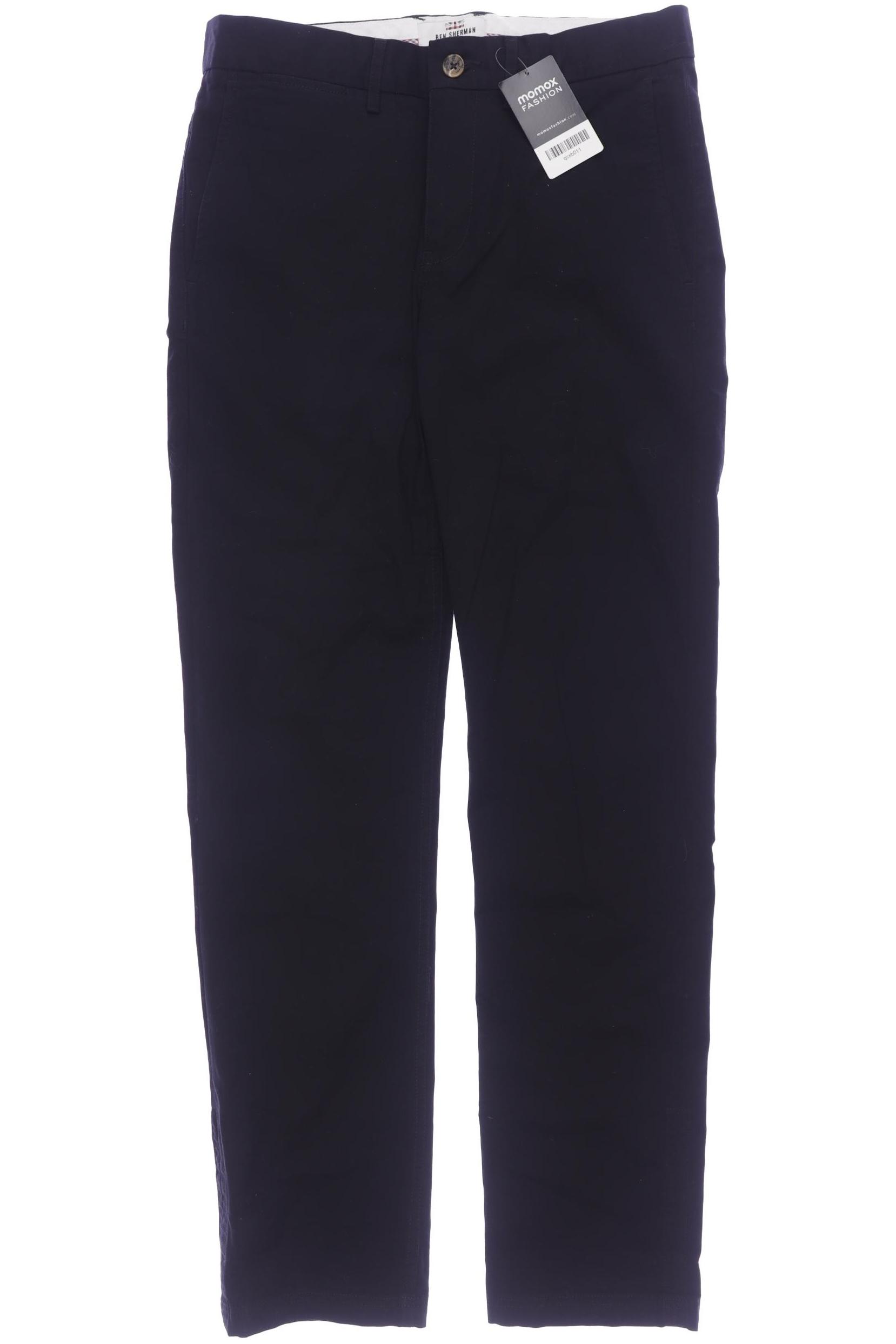 

Ben Sherman Herren Stoffhose, schwarz, Gr. 31