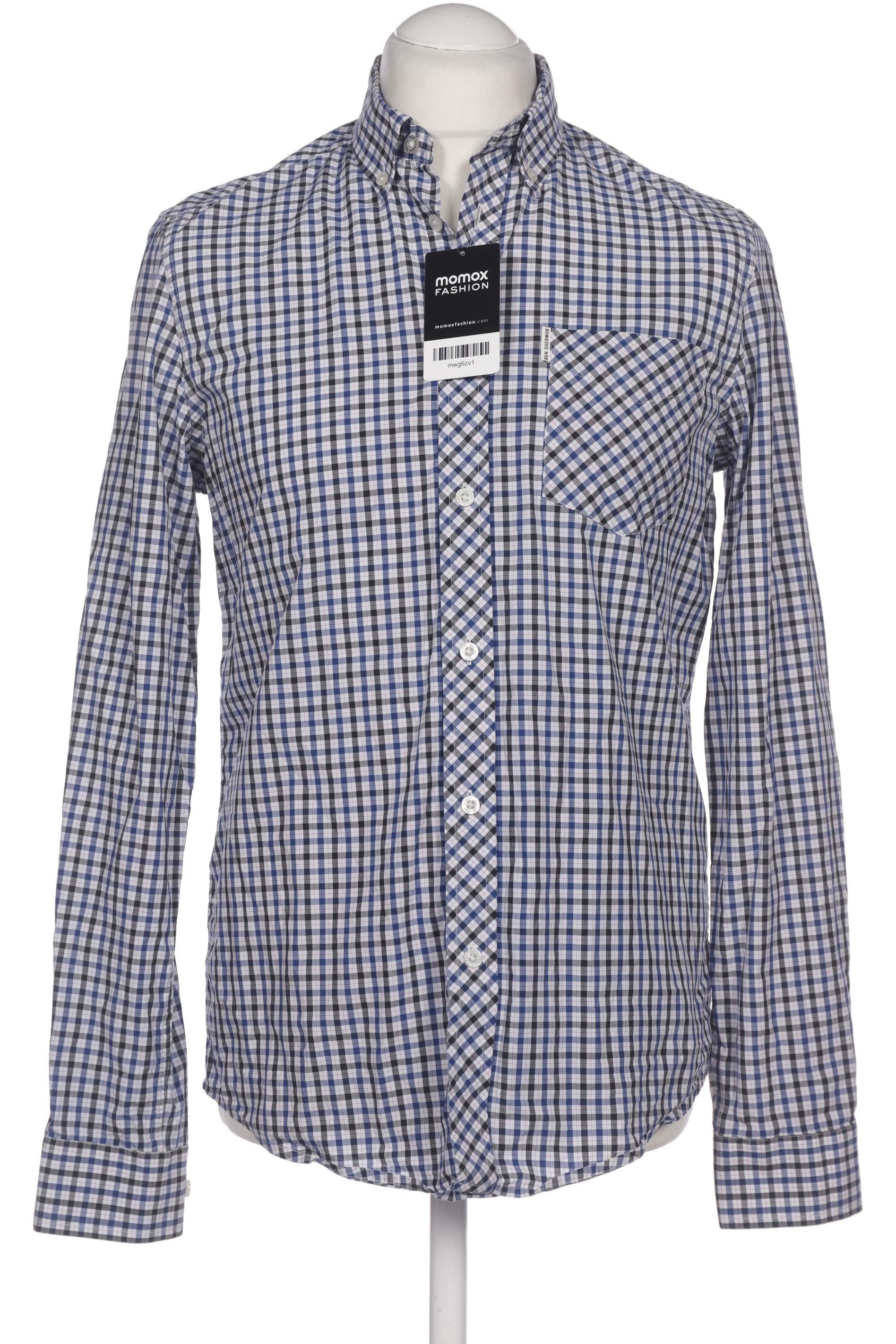 

Ben Sherman Herren Hemd, blau, Gr. 48