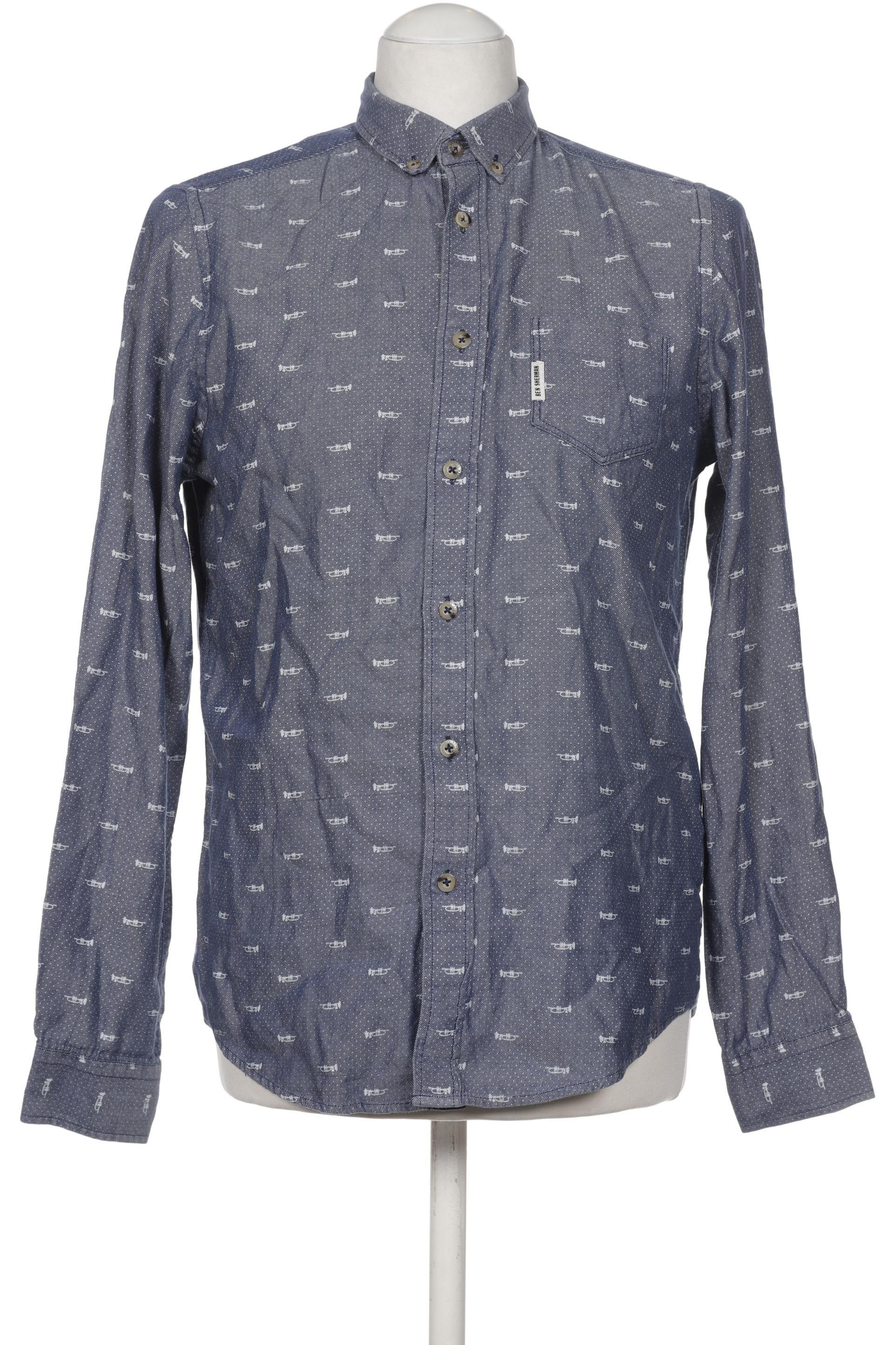 

Ben Sherman Herren Hemd, blau, Gr. 46
