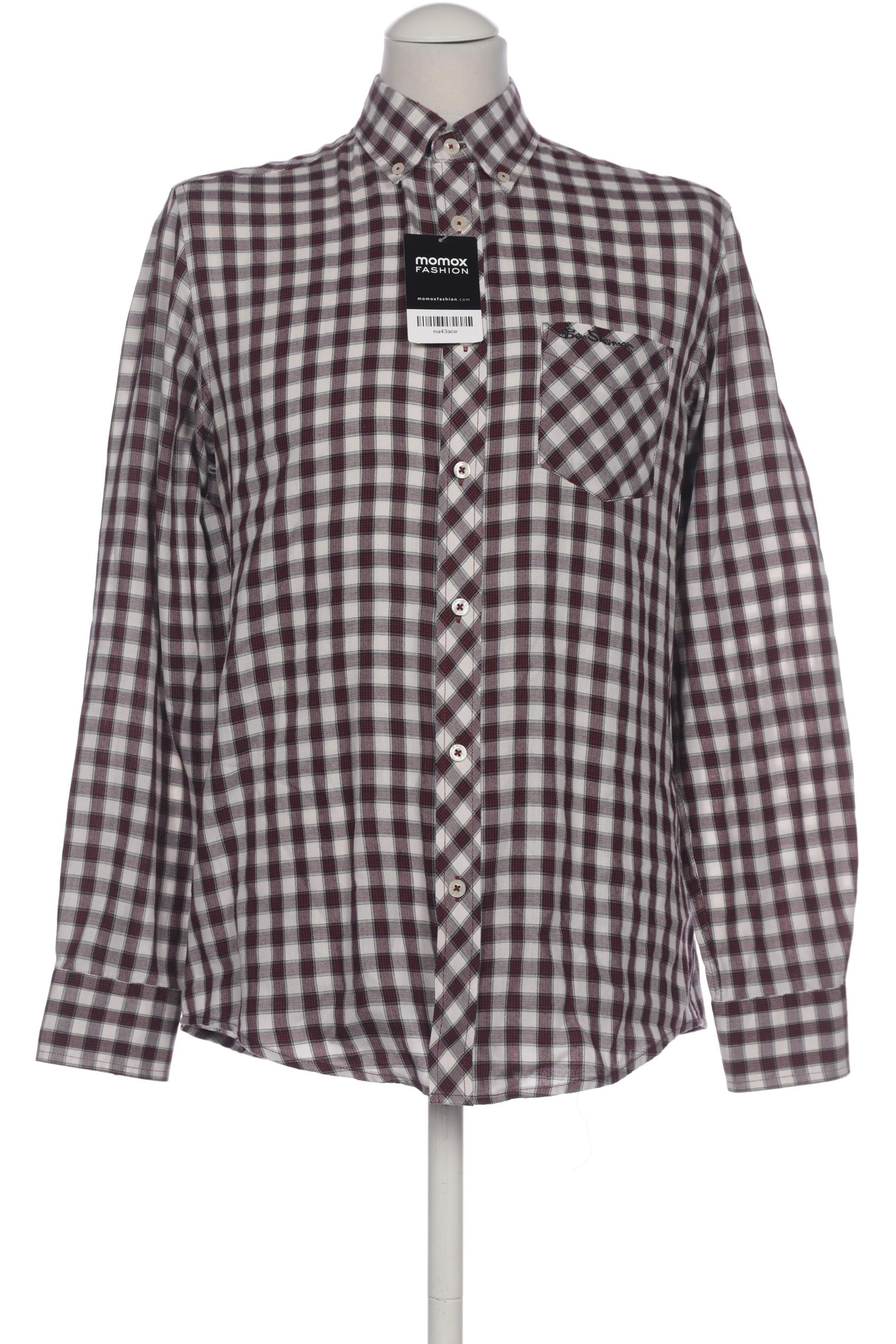 

Ben Sherman Herren Hemd, bordeaux, Gr. 46