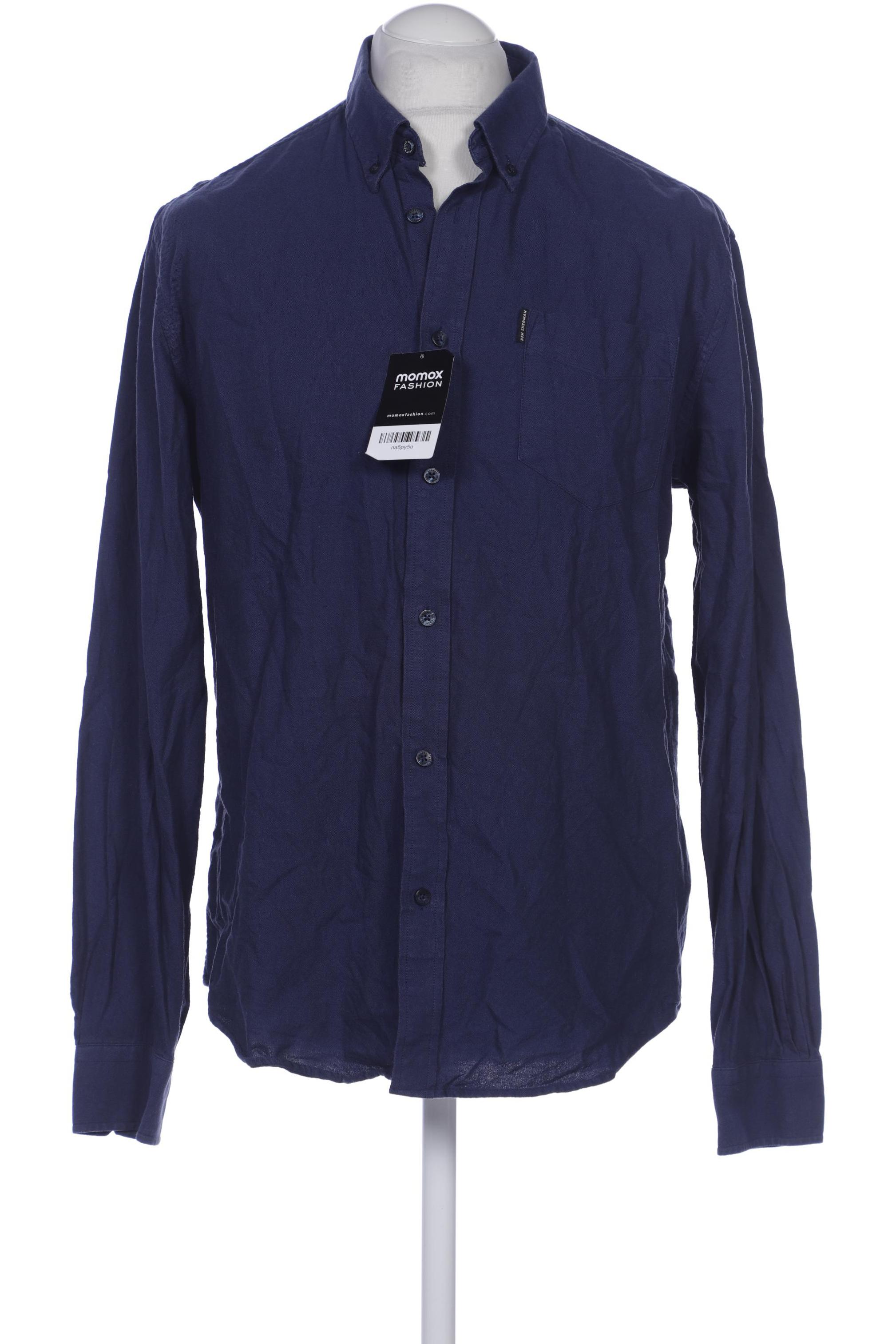 

Ben Sherman Herren Hemd, marineblau, Gr. 52