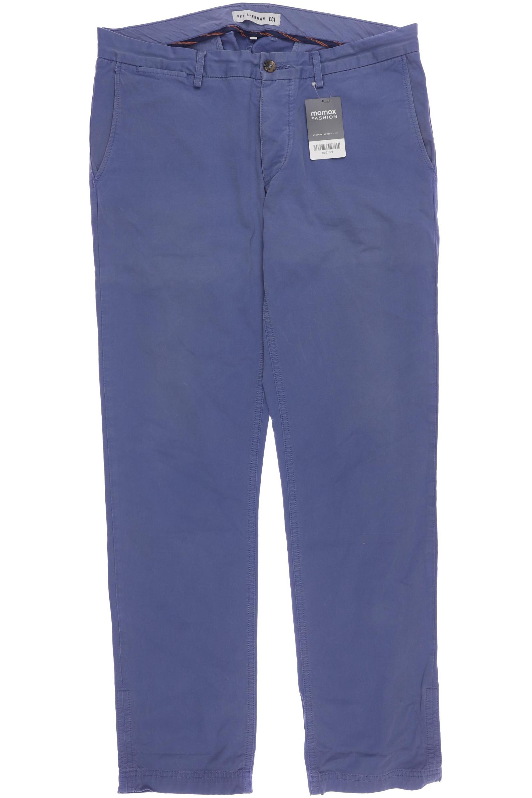 

Ben Sherman Herren Stoffhose, blau, Gr. 34
