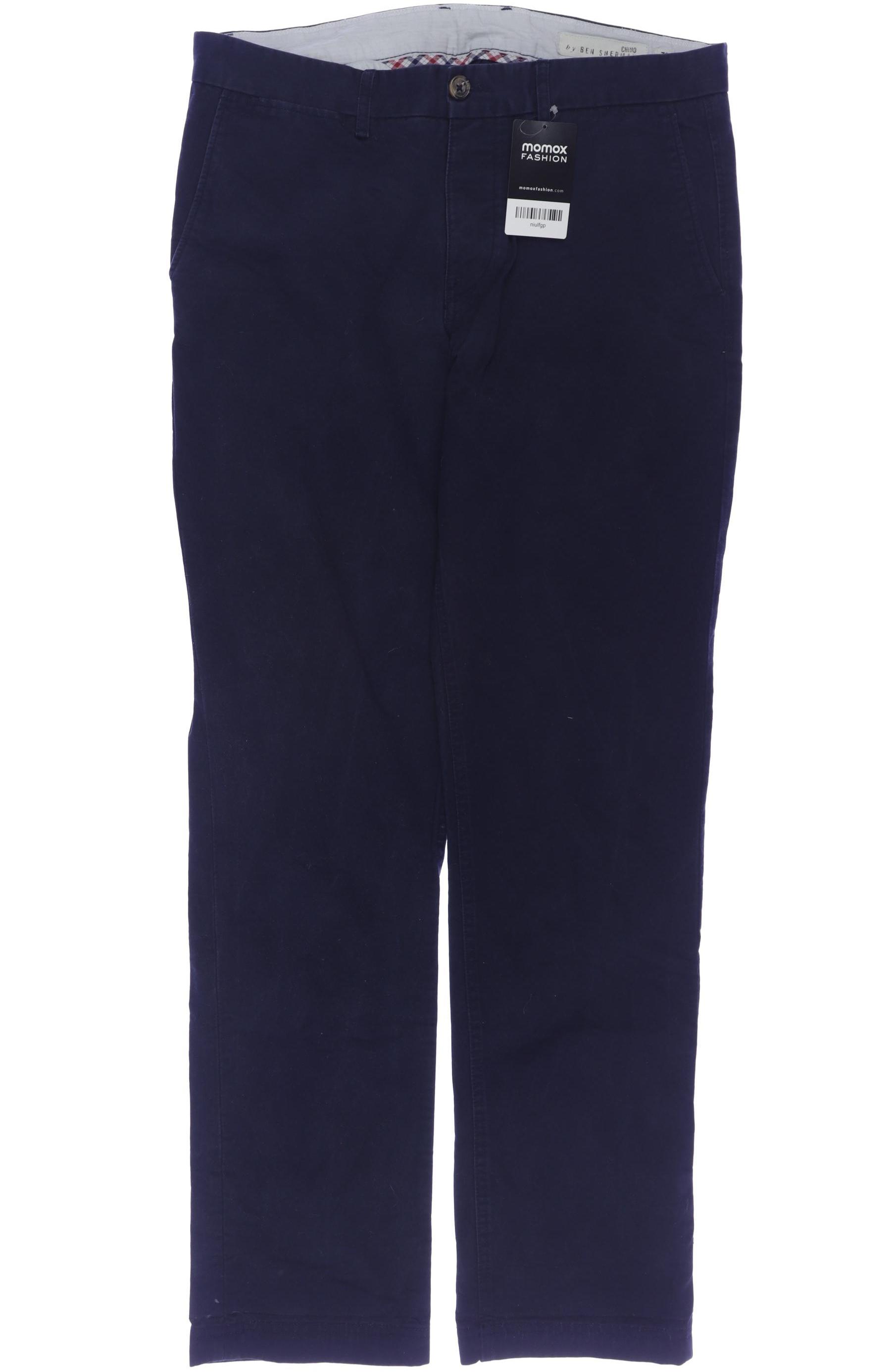 

Ben Sherman Herren Stoffhose, marineblau, Gr. 32