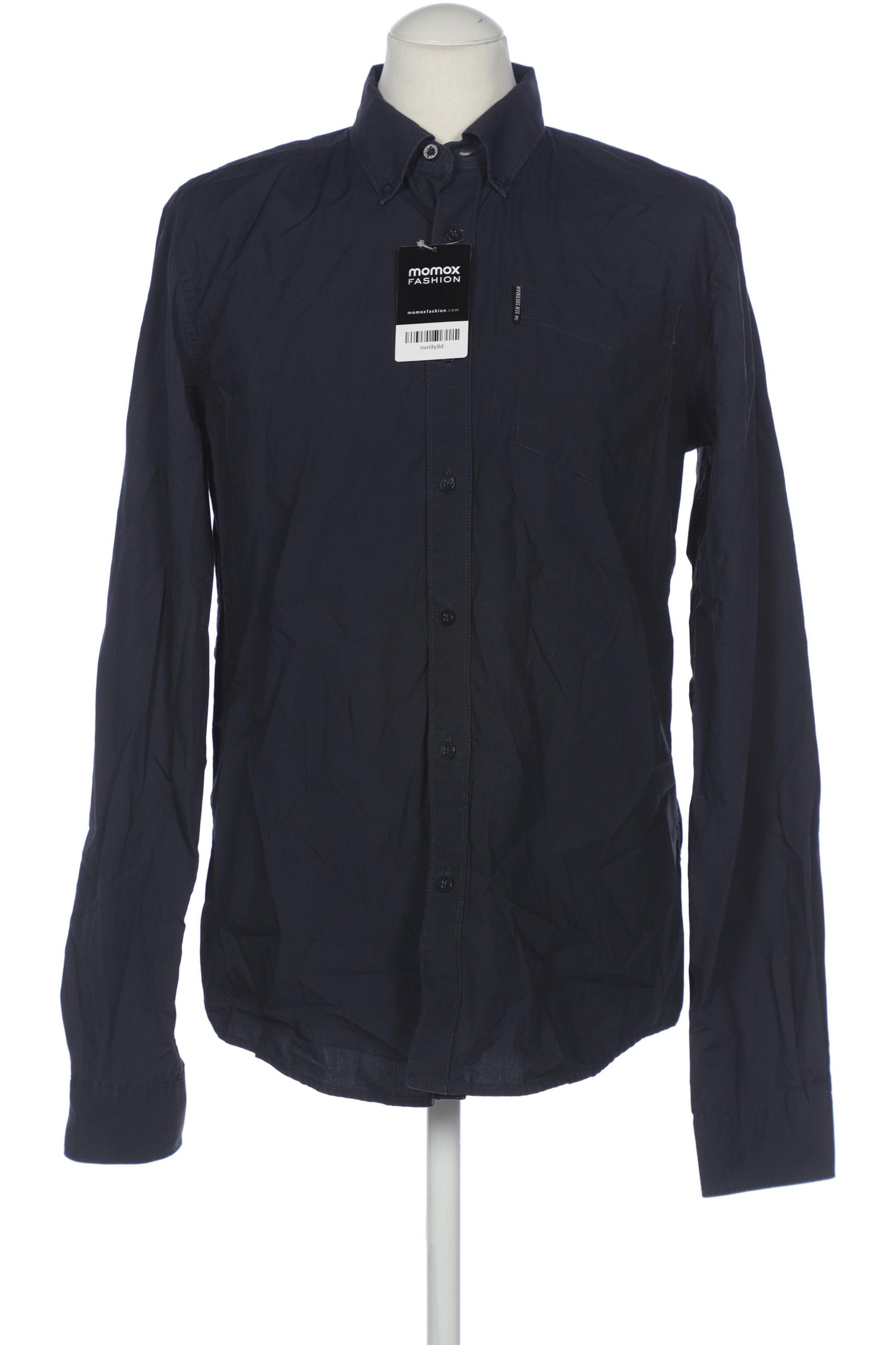 

Ben Sherman Herren Hemd, marineblau, Gr. 46