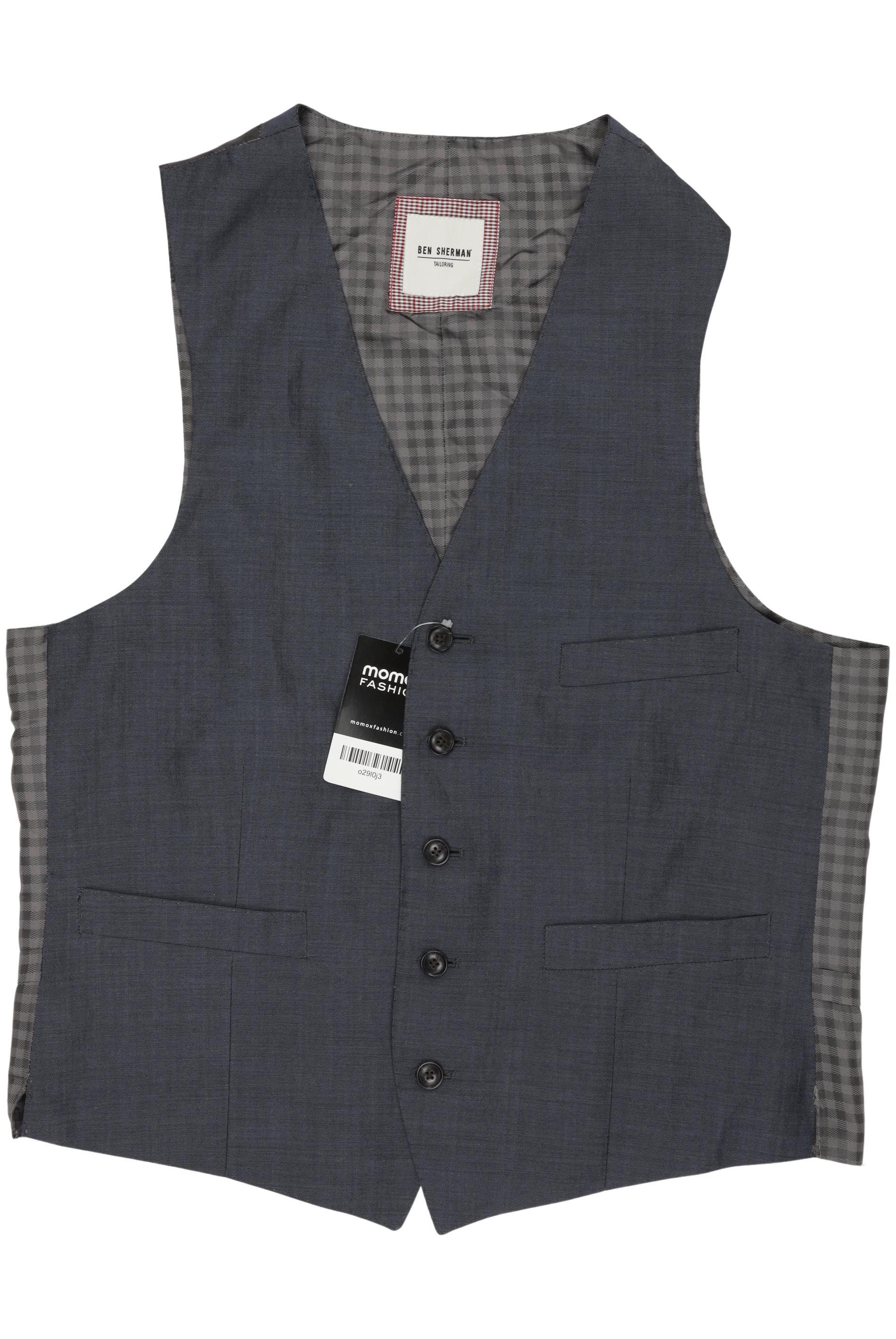 

Ben Sherman Herren Weste, blau, Gr. 48