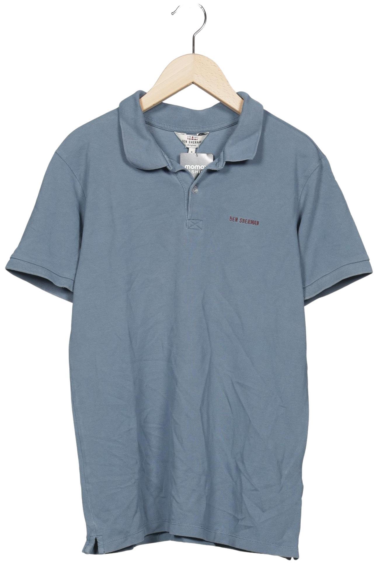 Thumbnail - Ben Sherman Herren Poloshirt, hellblau, Gr. 46