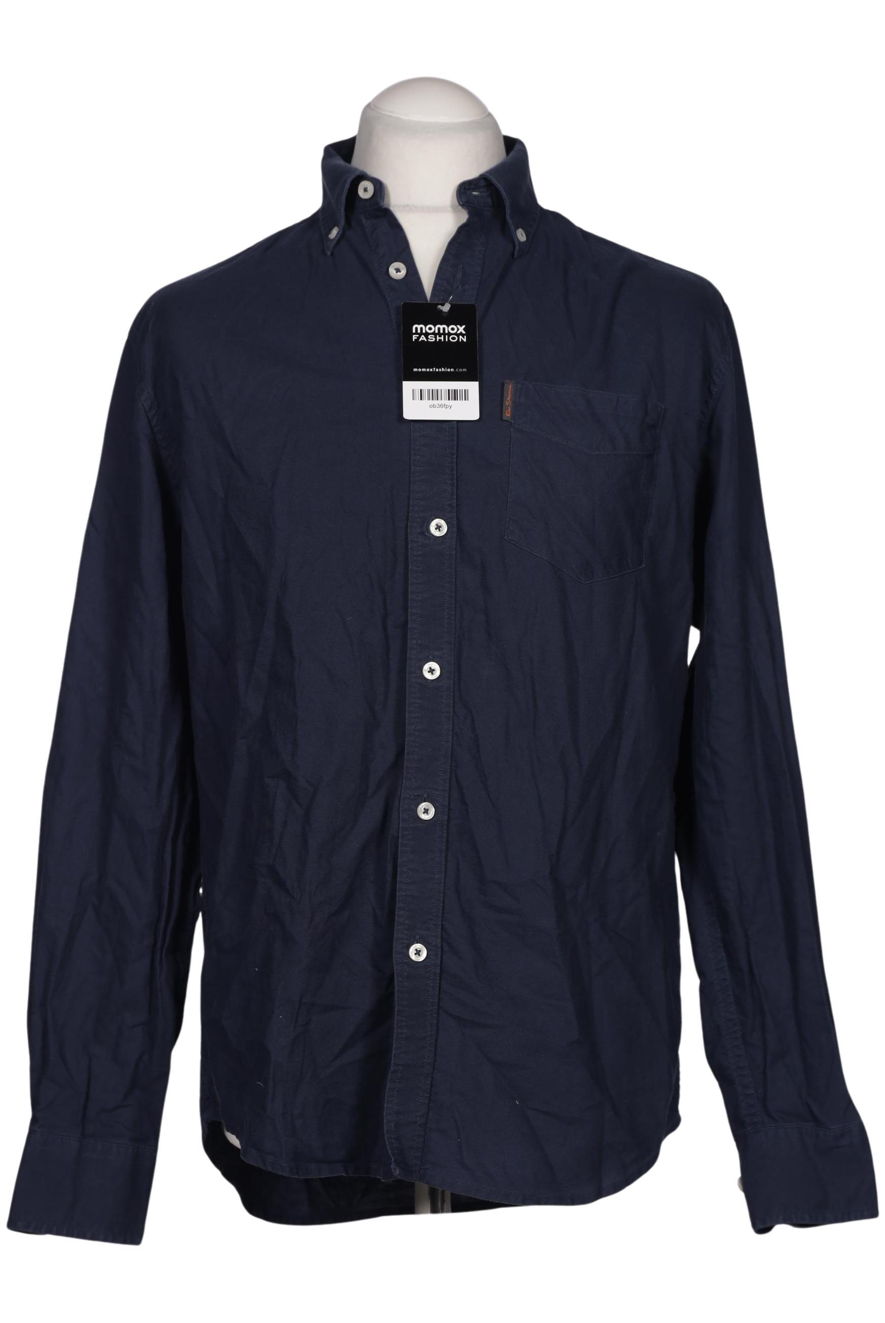 

Ben Sherman Herren Hemd, marineblau, Gr. 48