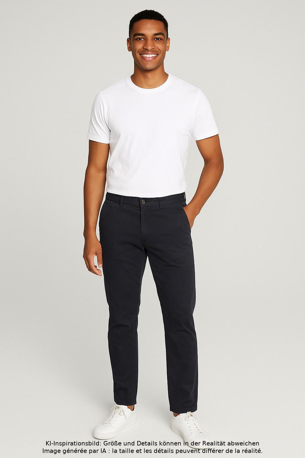 Thumbnail - Ben Sherman Herren Stoffhose, marineblau, Gr. 36