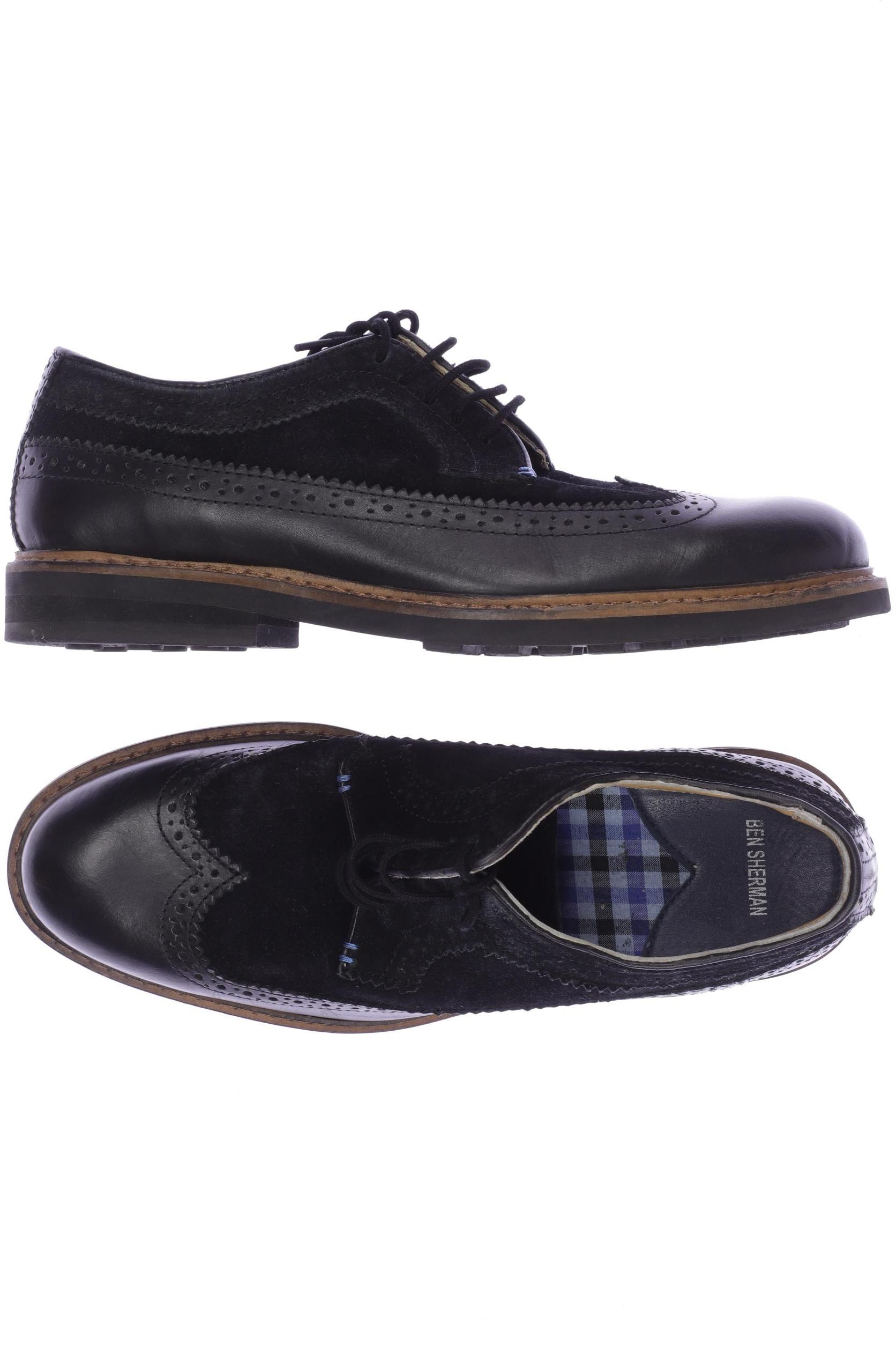 

Ben Sherman Herren Halbschuh, schwarz, Gr. 43