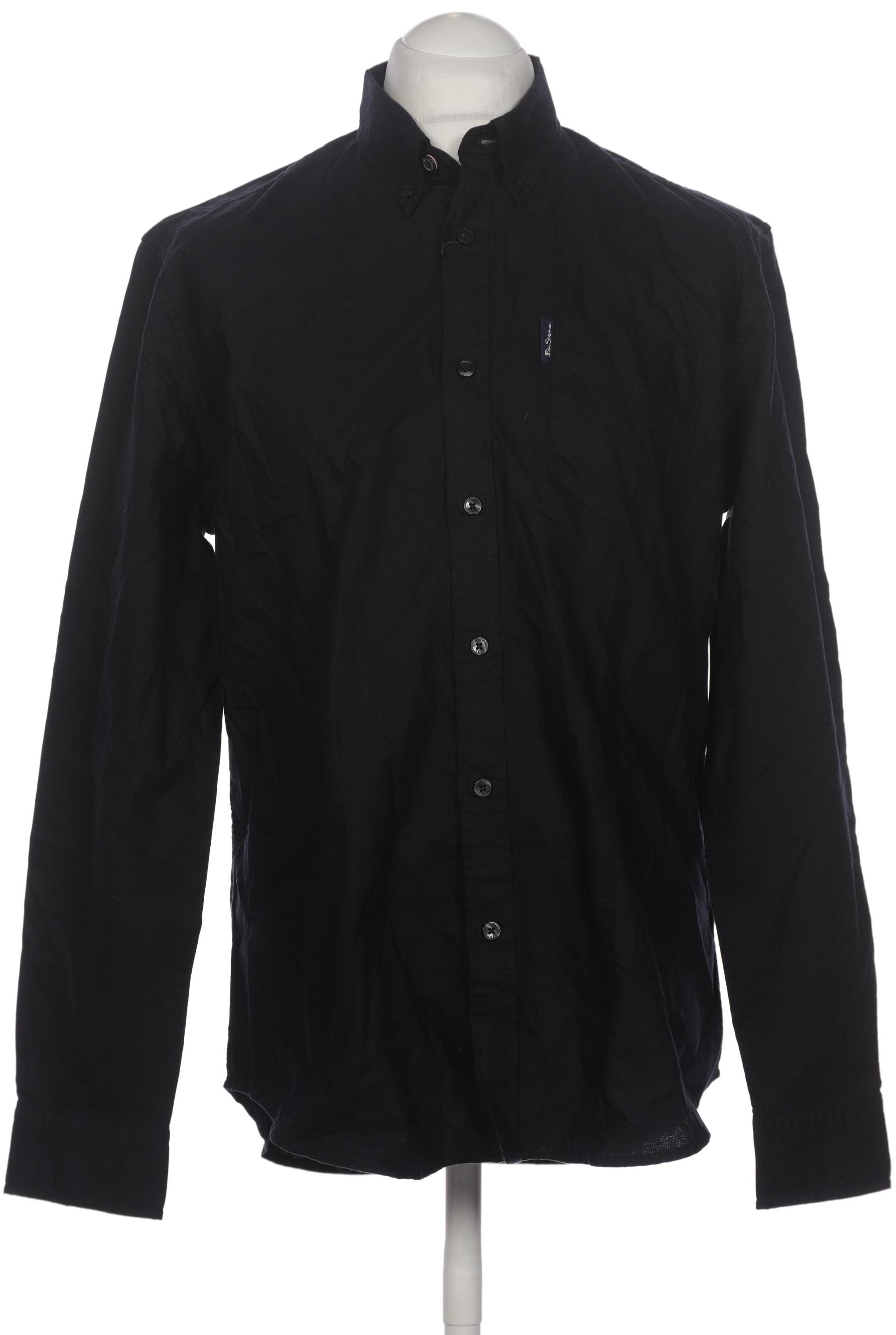 

Ben Sherman Herren Hemd, schwarz, Gr. 52