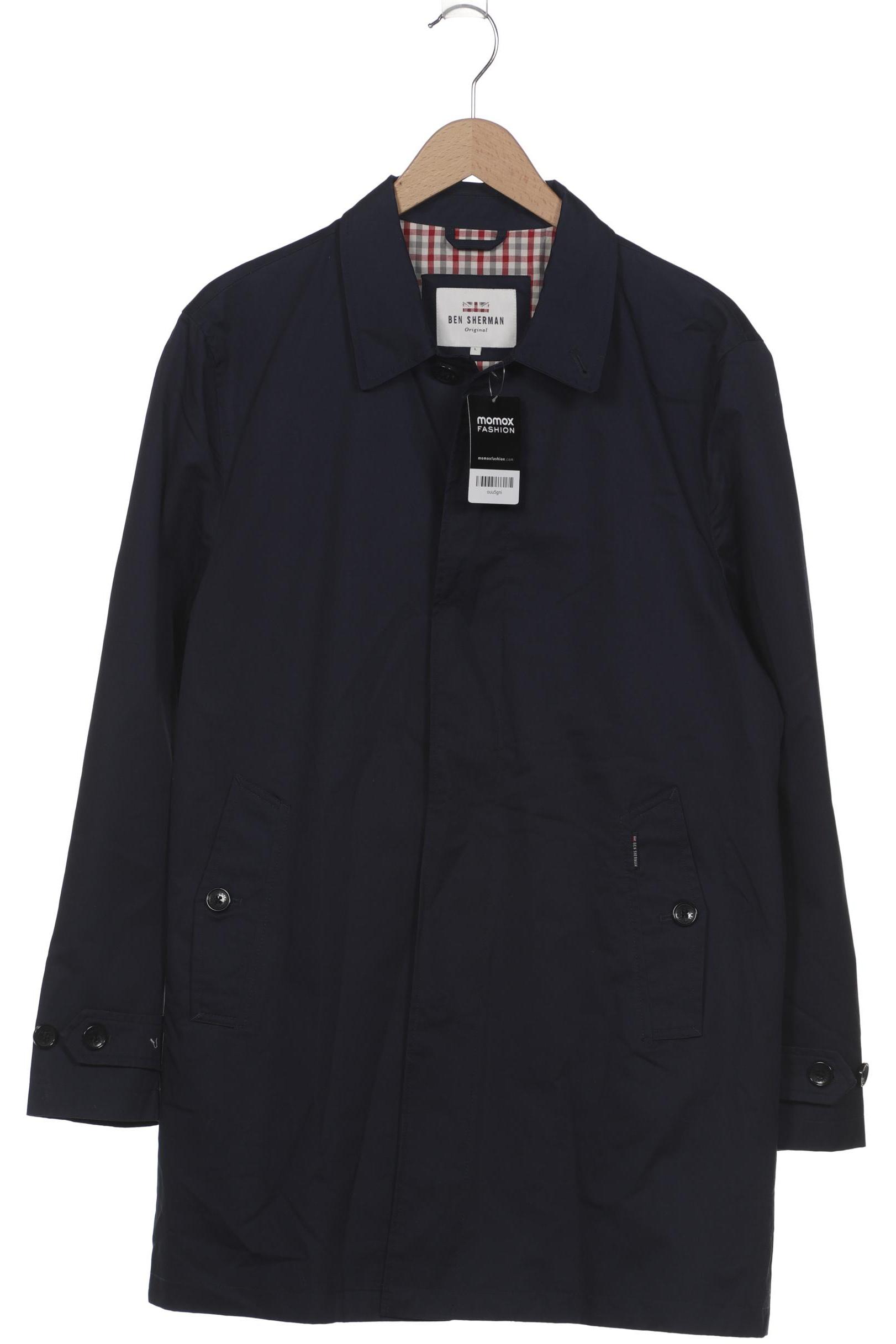 

Ben Sherman Herren Mantel, marineblau, Gr. 52