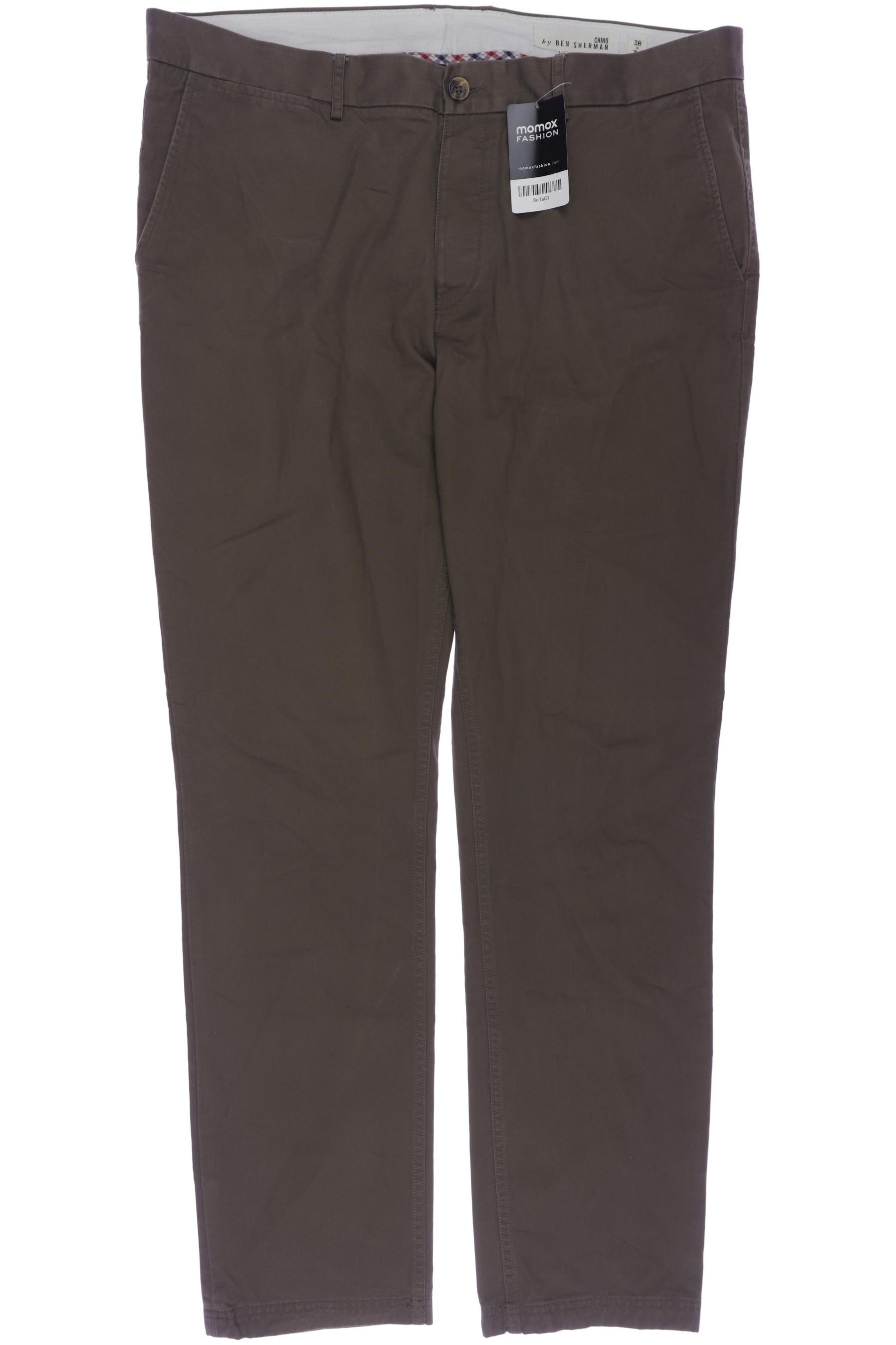 

Ben Sherman Herren Stoffhose, braun, Gr. 38