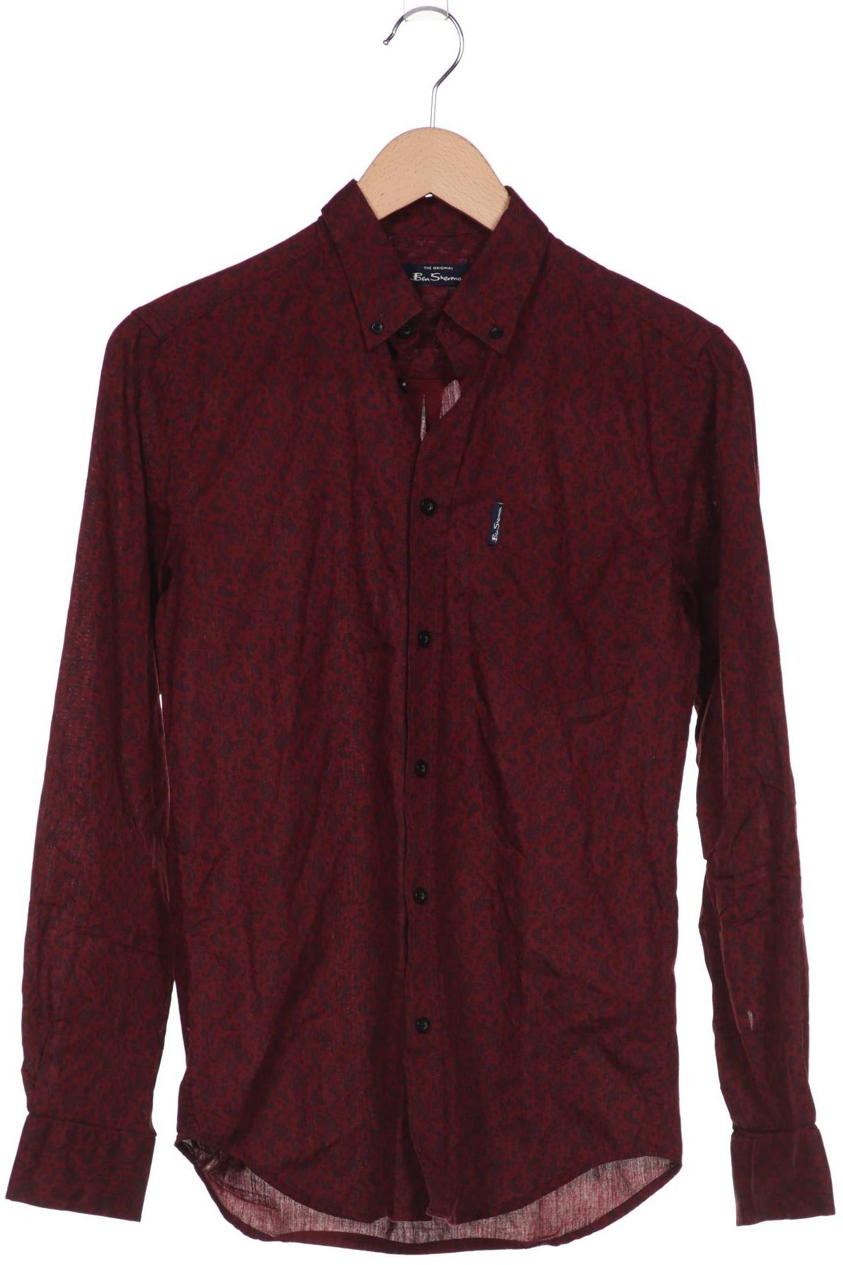 

Ben Sherman Herren Hemd, bordeaux