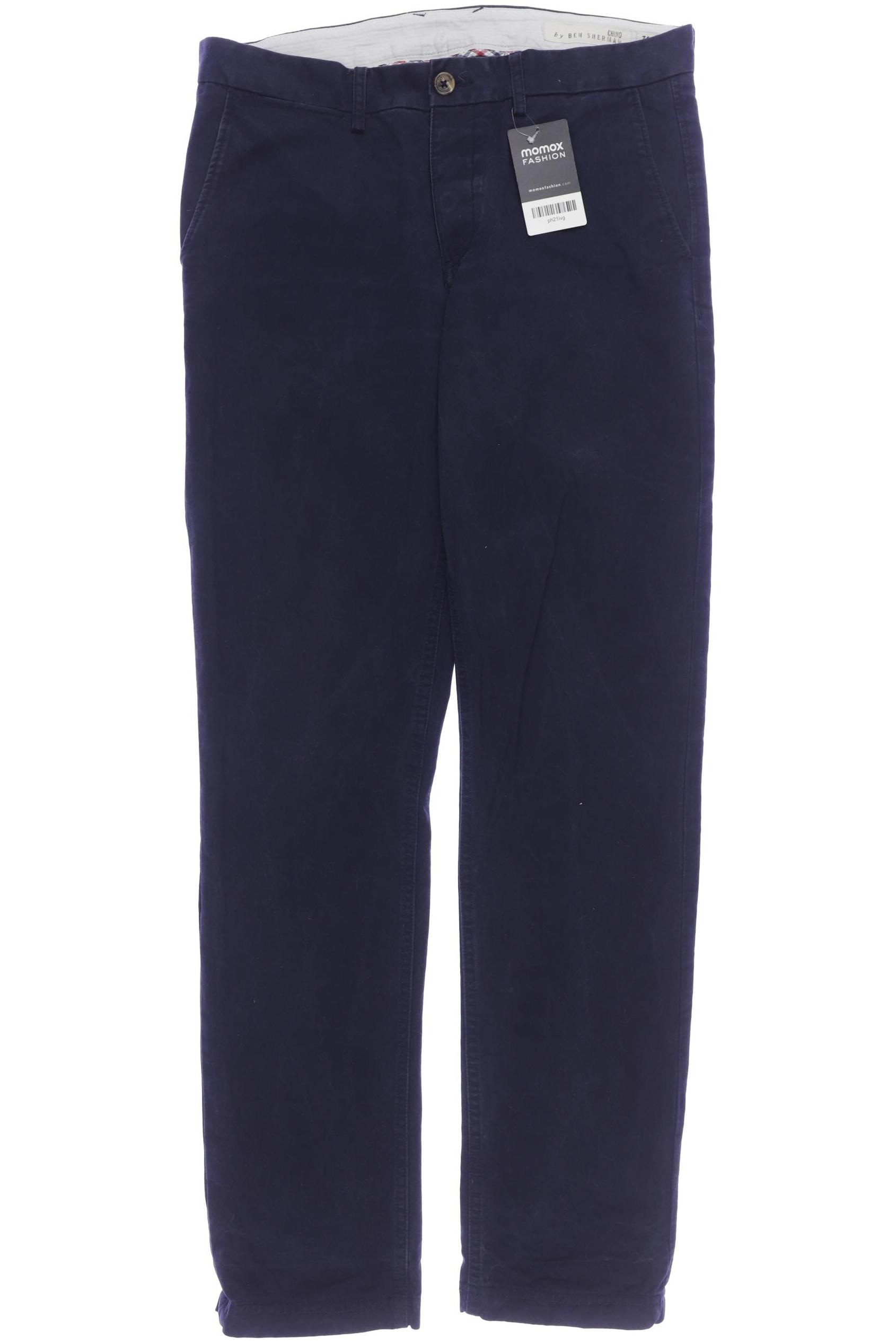 

Ben Sherman Herren Stoffhose, marineblau, Gr. 31
