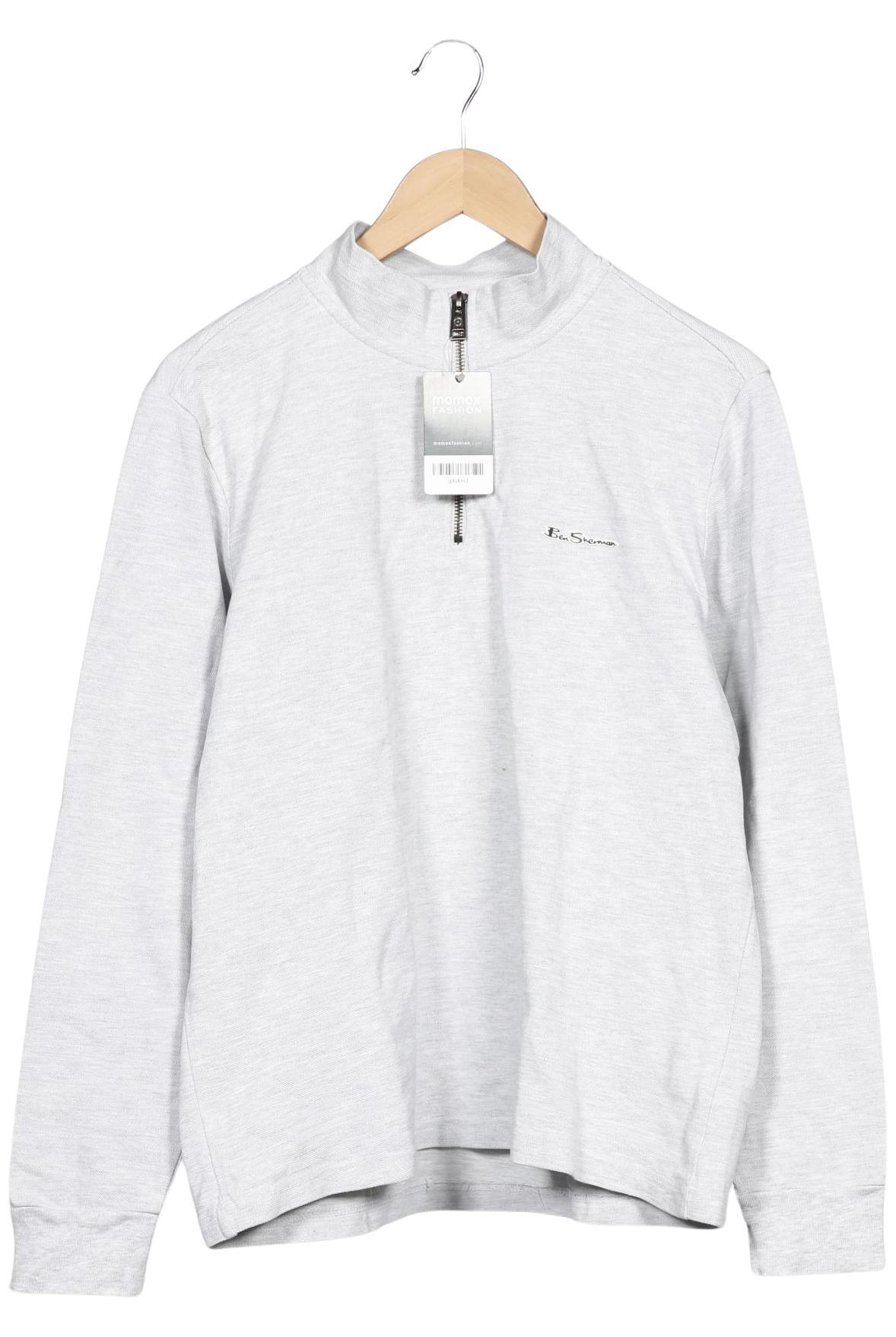 Thumbnail - Ben Sherman Herren Langarmshirt, grau, Gr. 52