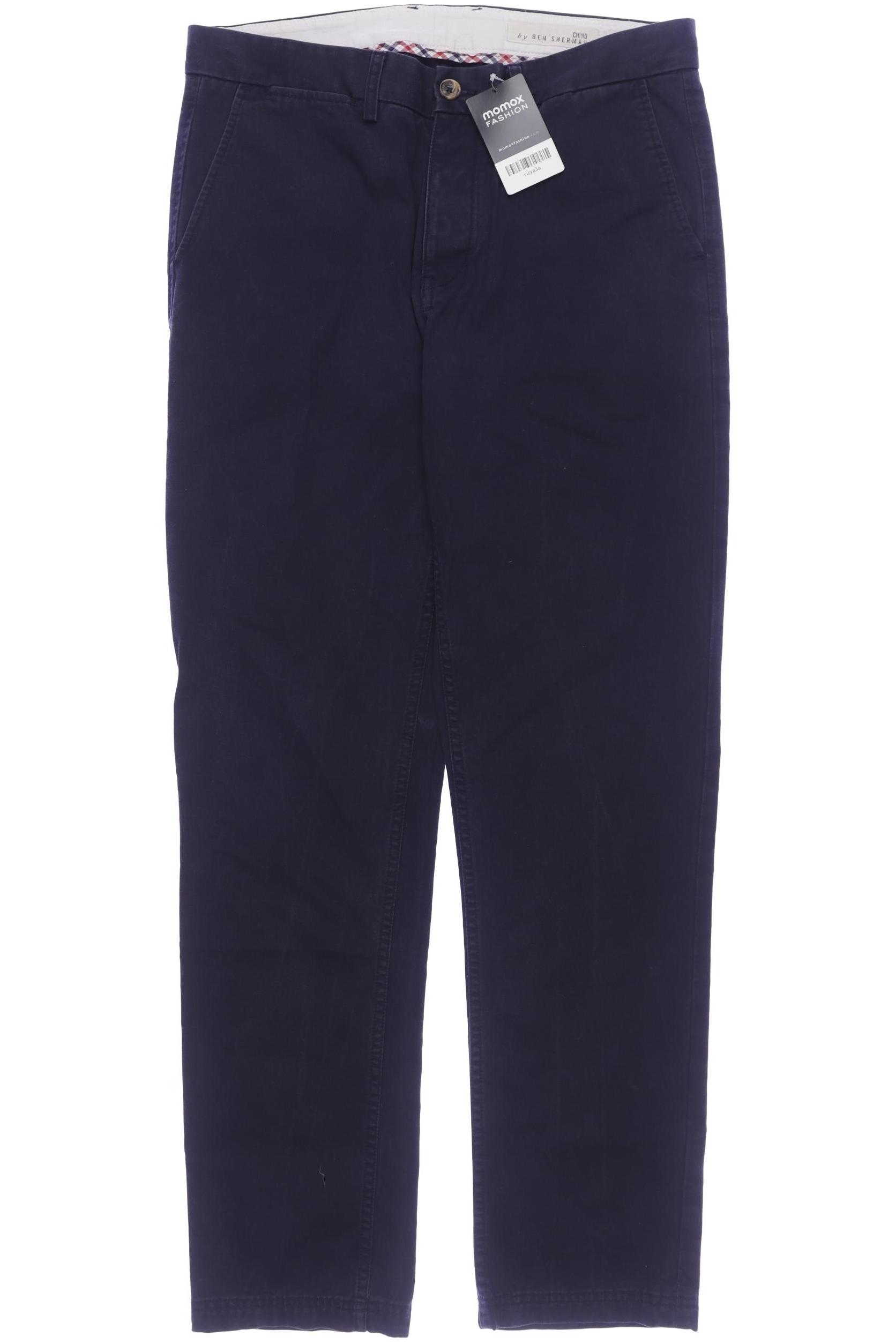 

Ben Sherman Herren Stoffhose, blau, Gr. 32