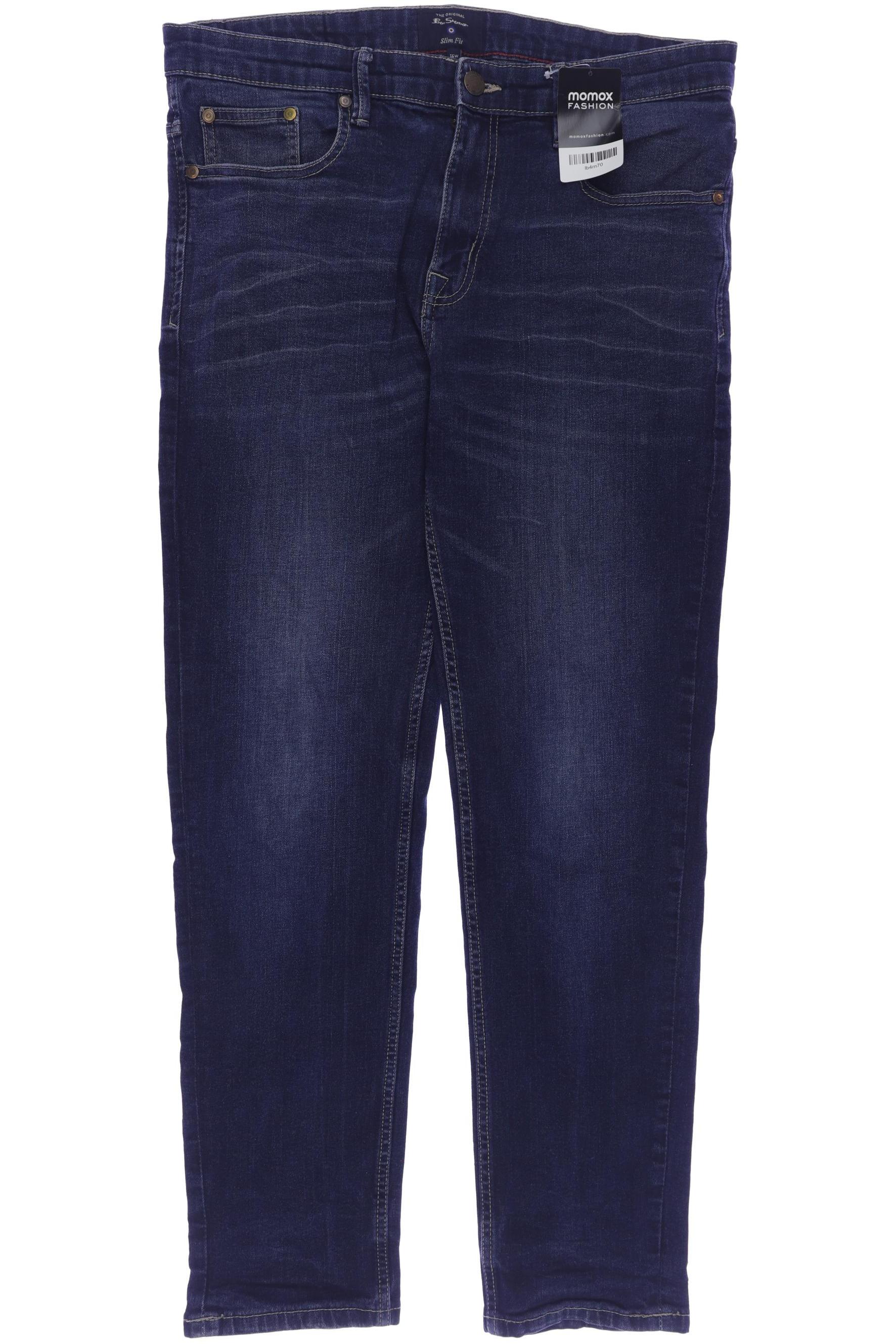 

Ben Sherman Herren Jeans, marineblau, Gr. 36