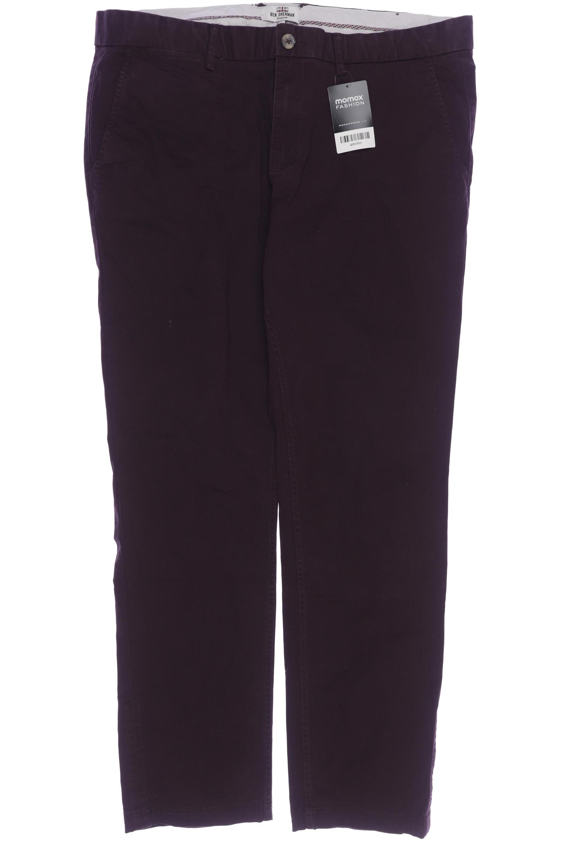 

Ben Sherman Herren Stoffhose, bordeaux, Gr. 36