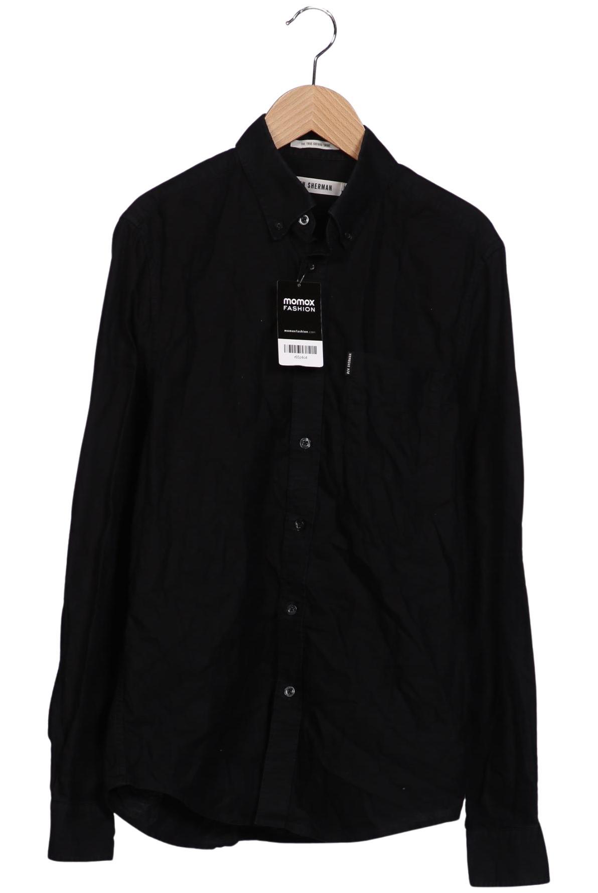 Thumbnail - Ben Sherman Herren Hemd, schwarz, Gr. 46