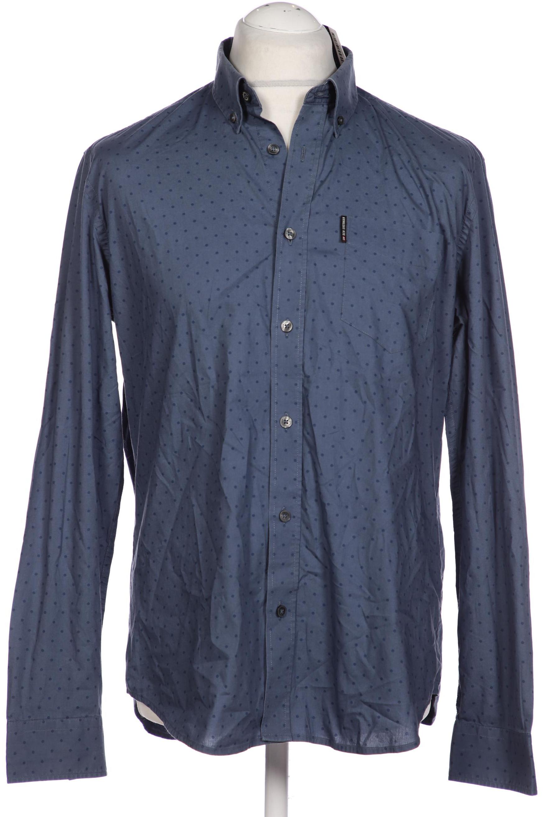 

Ben Sherman Herren Hemd, blau, Gr. 52