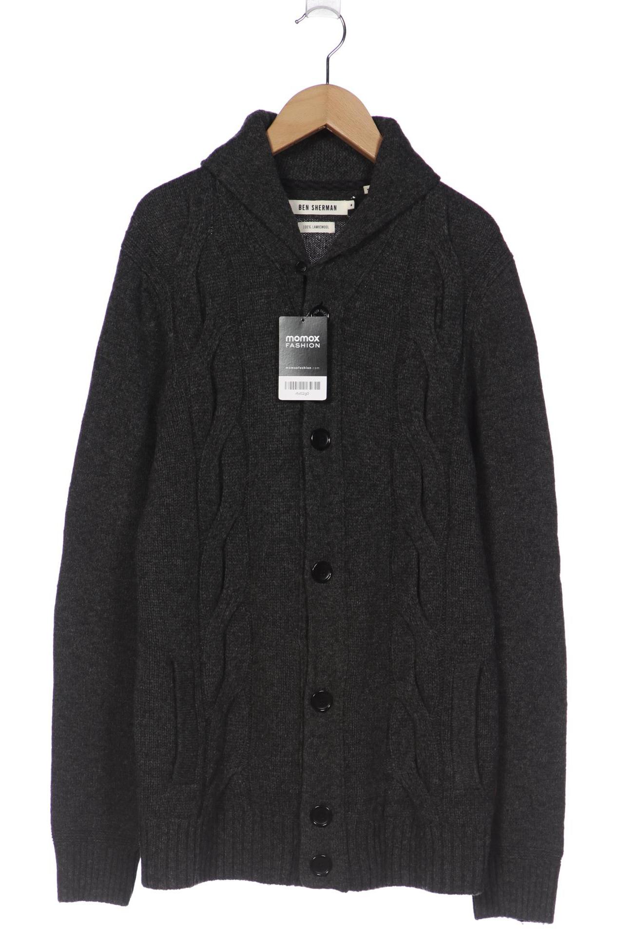 

Ben Sherman Herren Strickjacke, grau