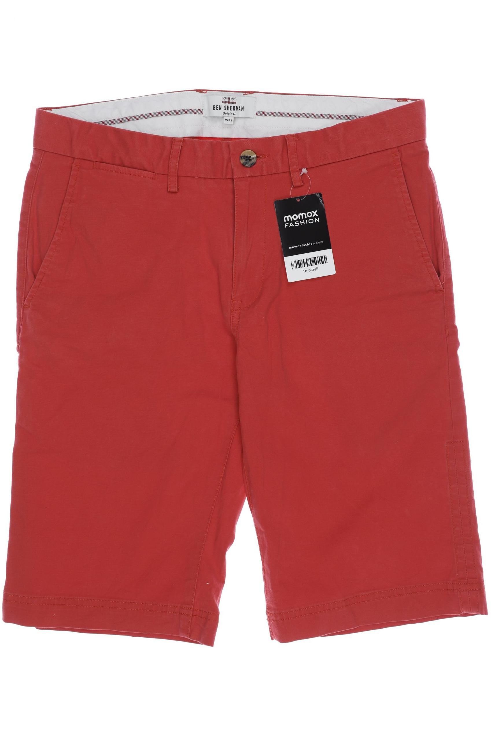 

Ben Sherman Herren Shorts, rot, Gr. 31