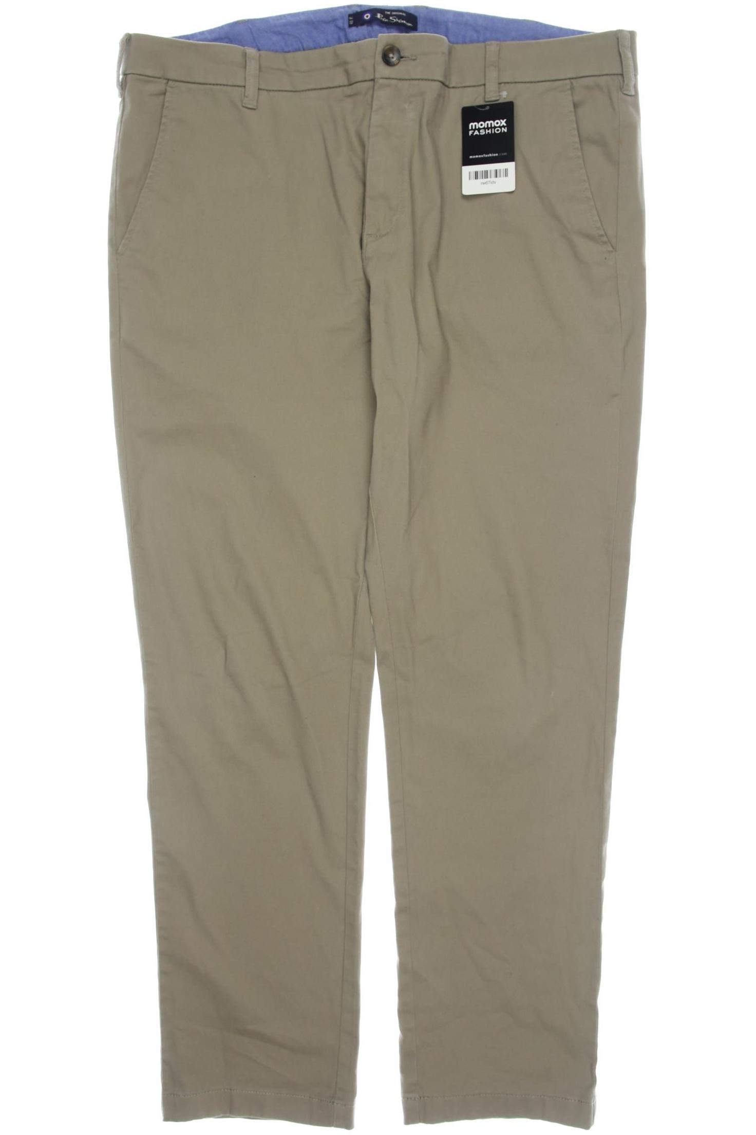 

Ben Sherman Herren Stoffhose, grün, Gr. 40