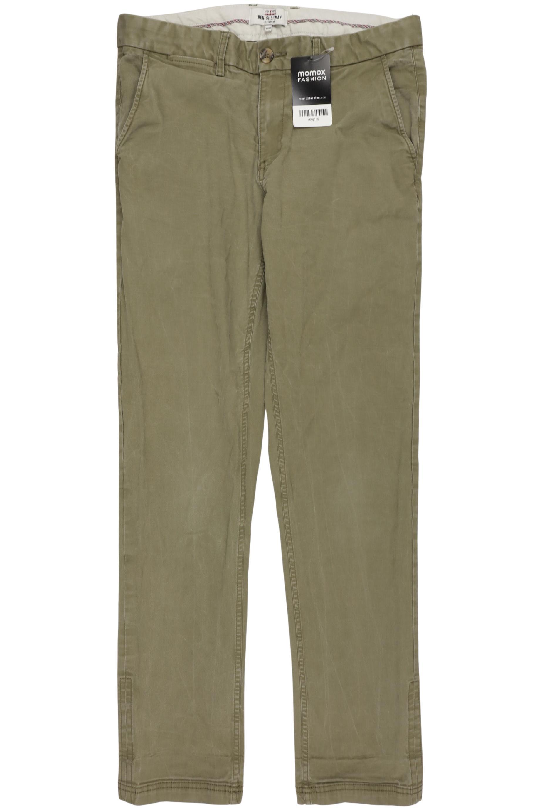 

Ben Sherman Herren Stoffhose, grün, Gr. 30